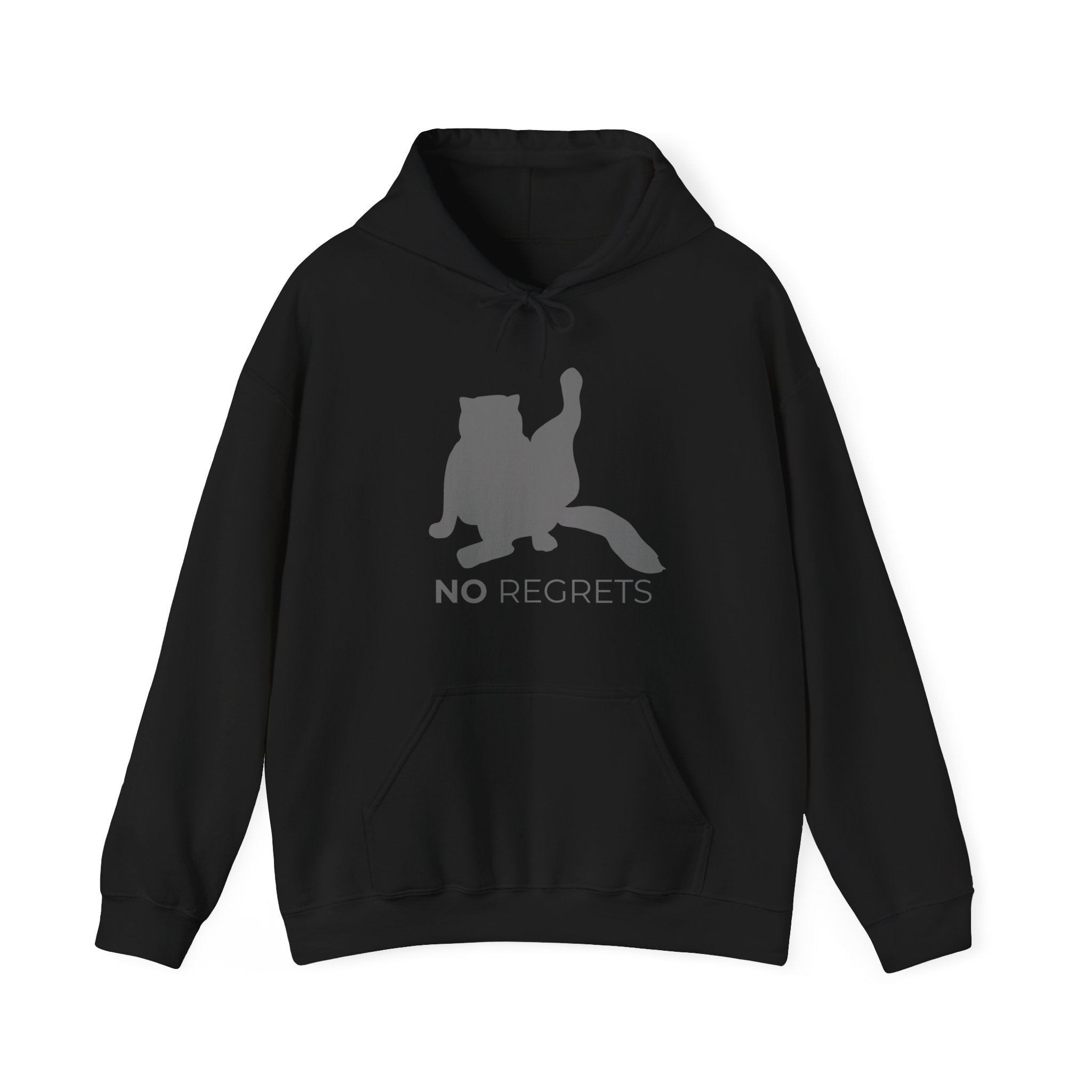Animal Attitude Hoodie Line - No Regrets Cat