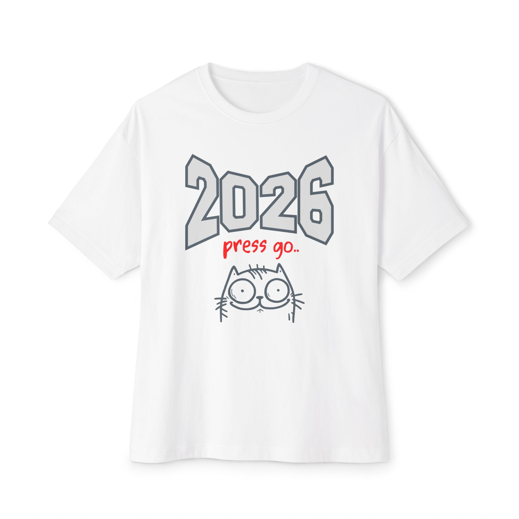 2026 New Year Box-Tee Line - Press Go 2026