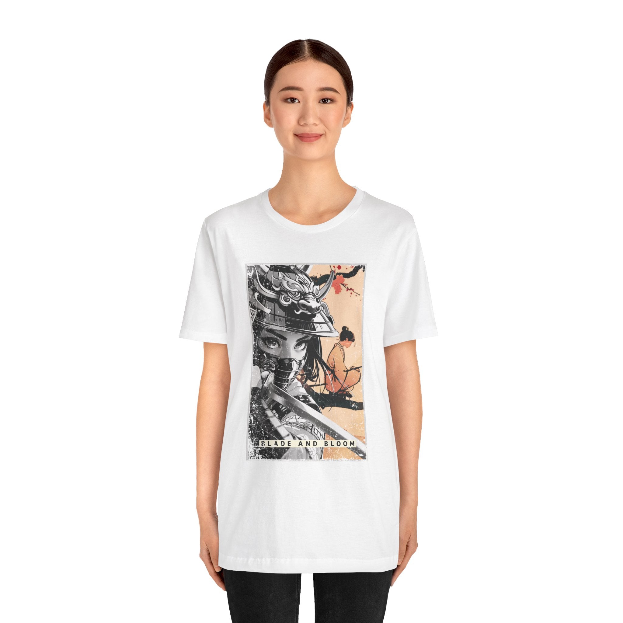 Anime Warrior Girl T-shirt - Blade And Bloom