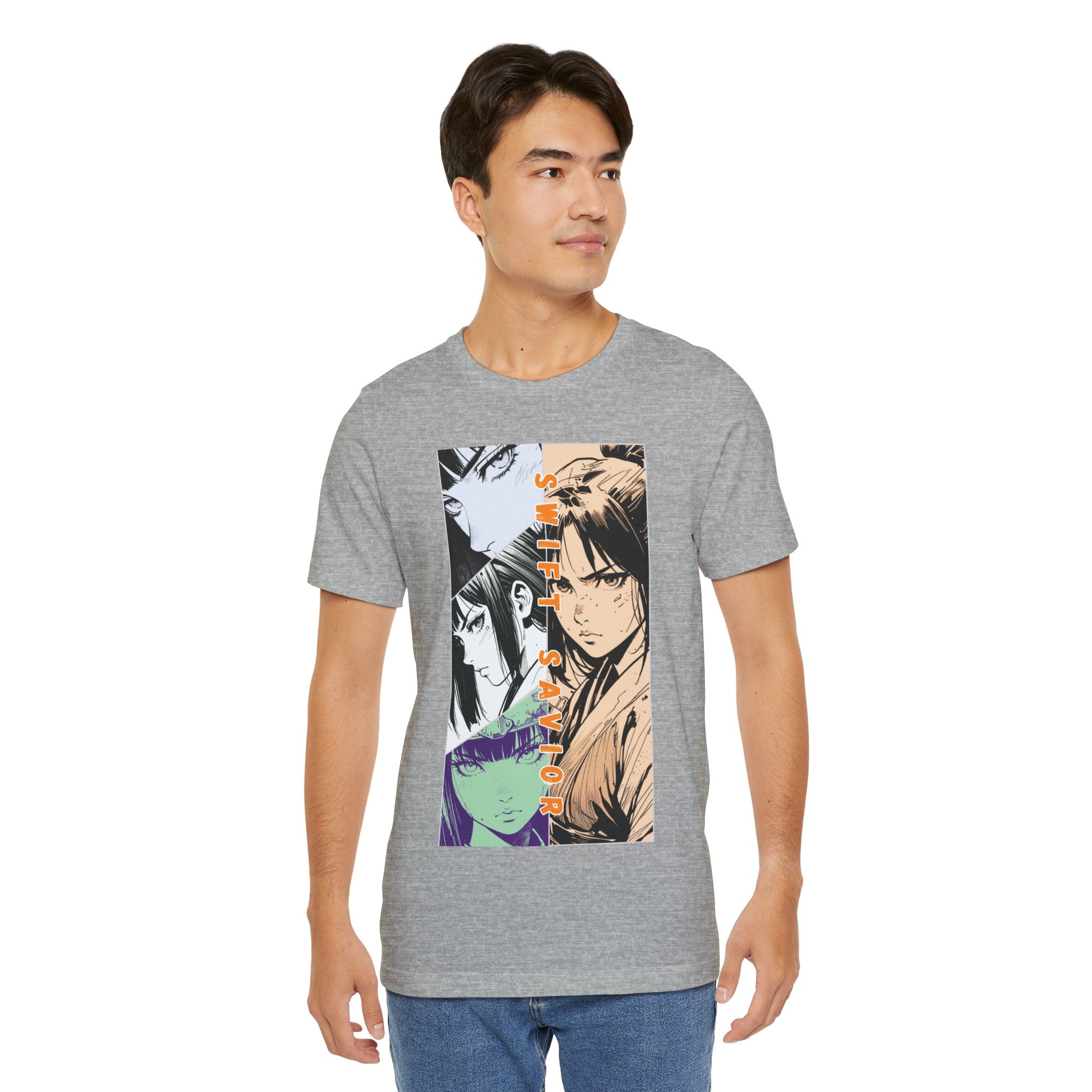 Anime Silent Hero T-shirt - Swift Savior