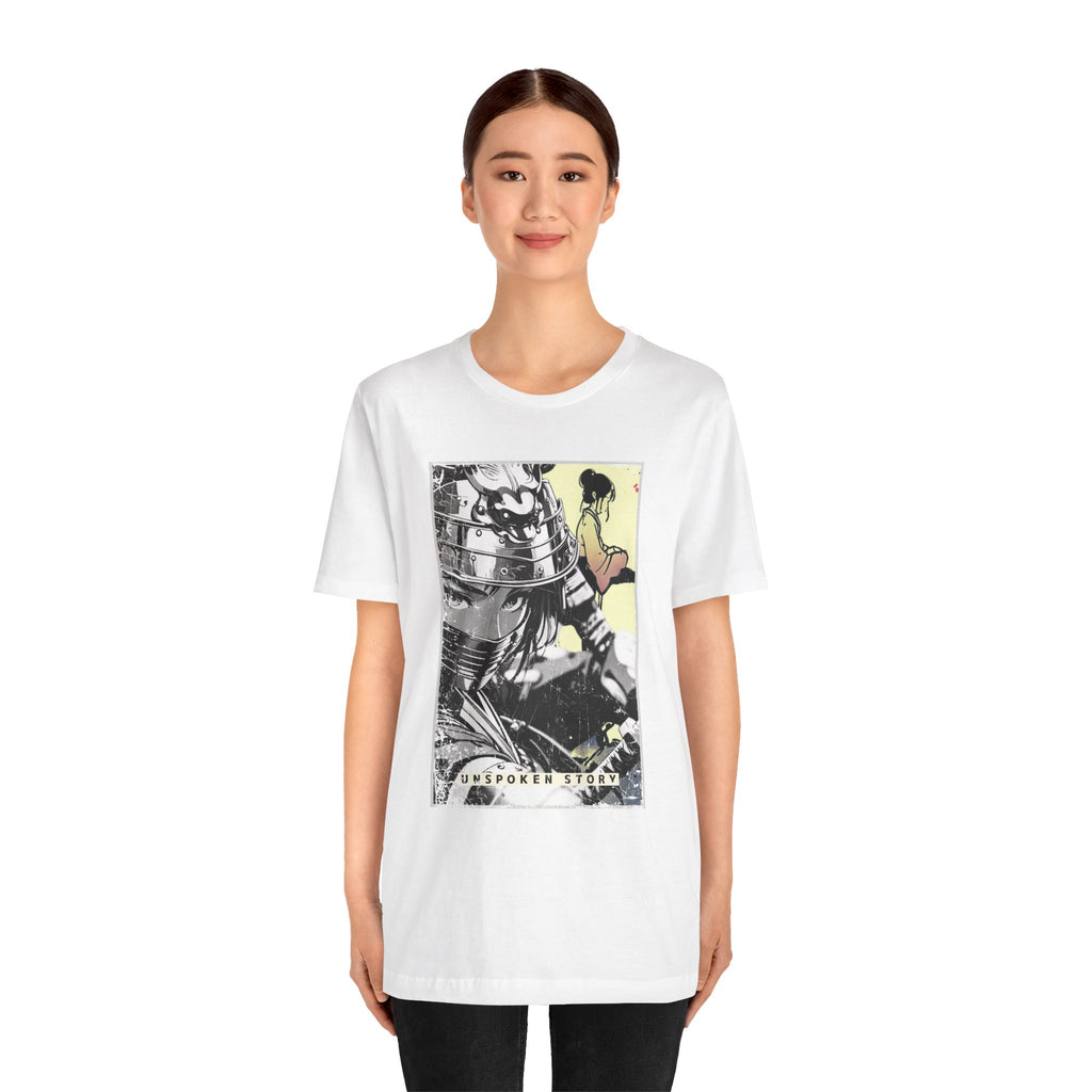 Anime Warrior Girl T-shirt - Unspoken Story