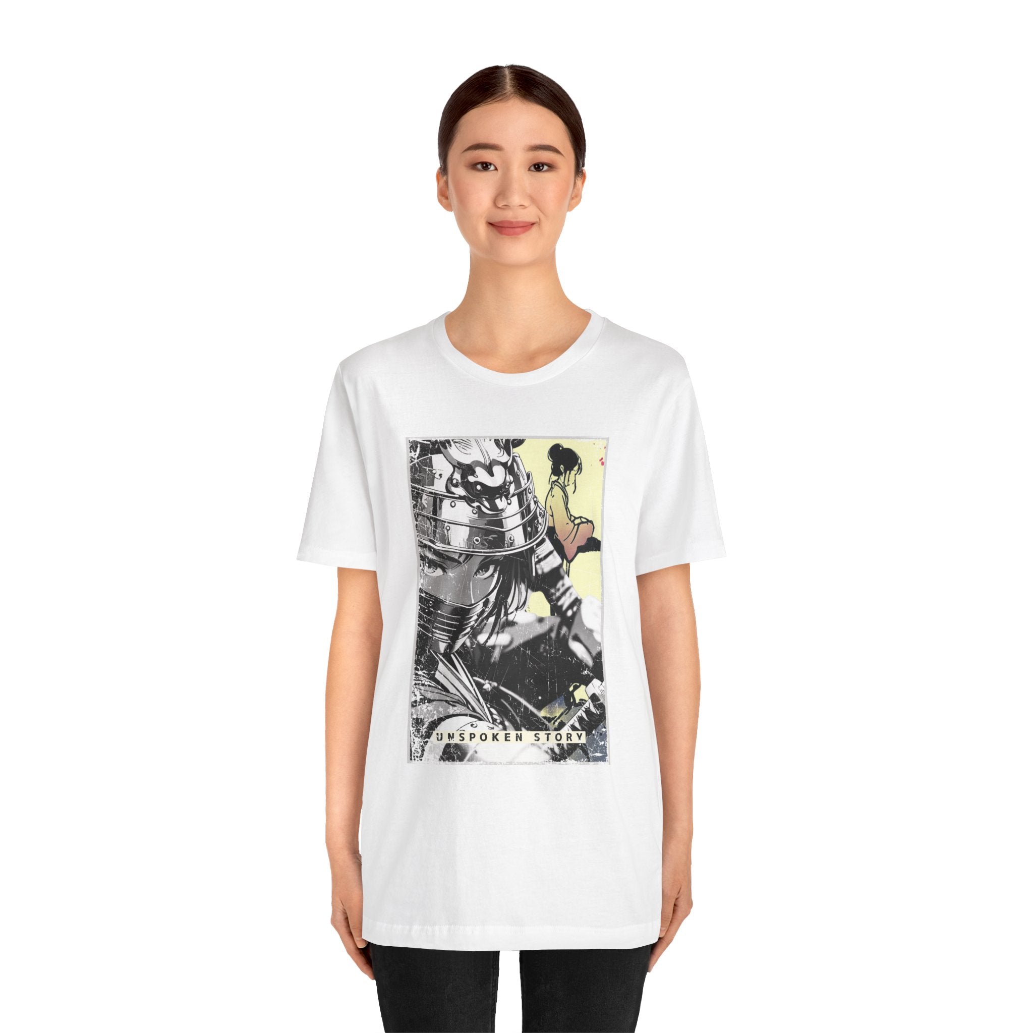 Anime Warrior Girl T-shirt - Unspoken Story