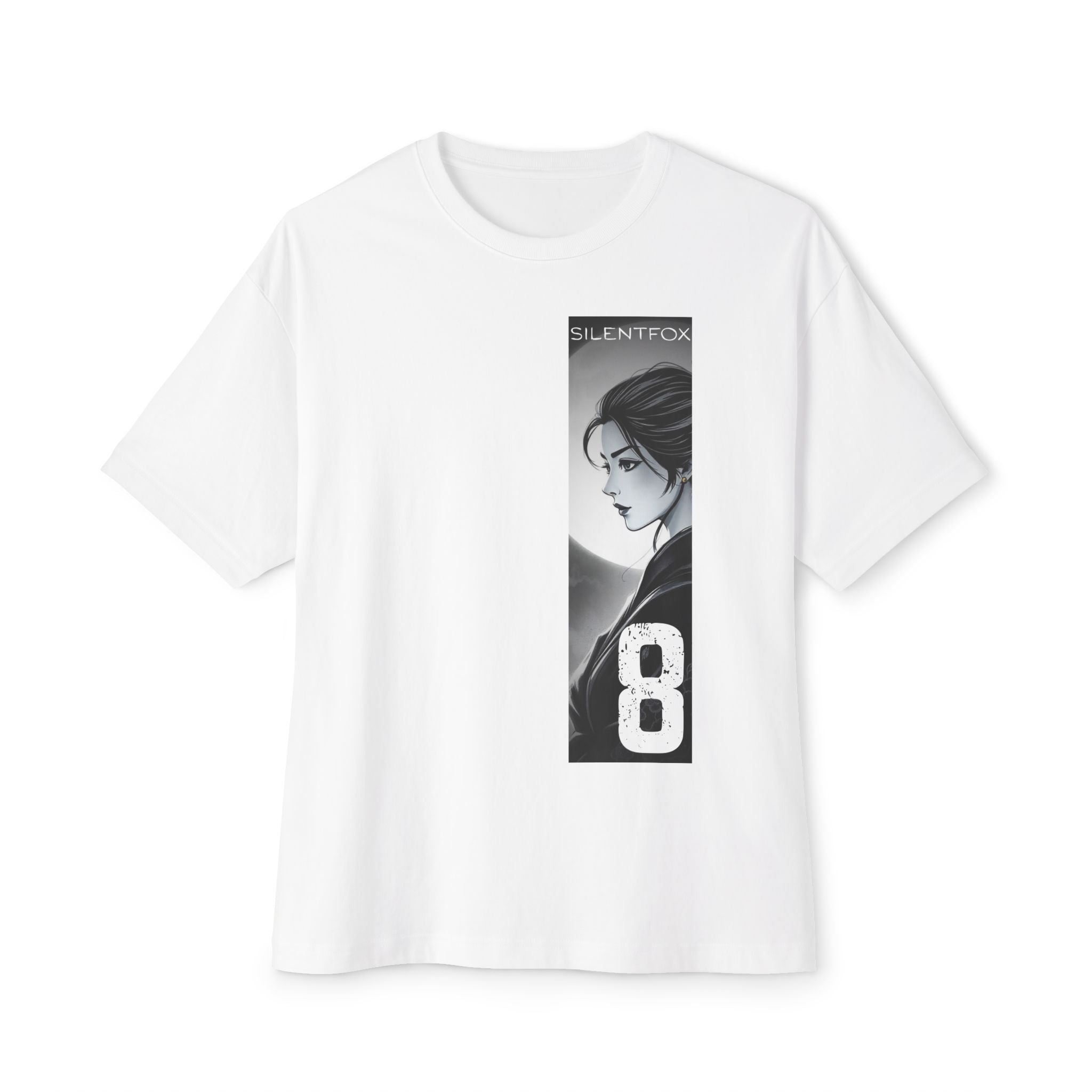 Anime Design Oversize T-shirt - SF Guardian - Devout #8