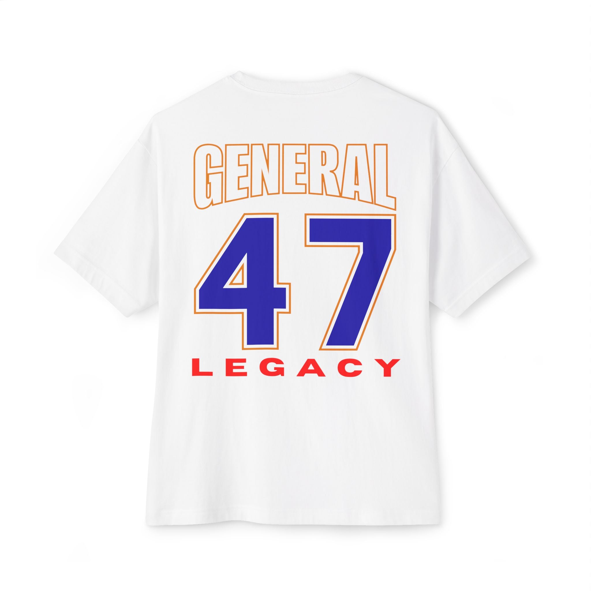 General Numbered Streetwear Box T-shirt Collection - 47 General Legacy