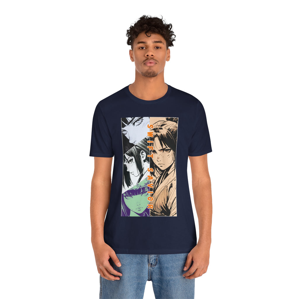 Anime Silent Hero T-shirt - Swift Savior
