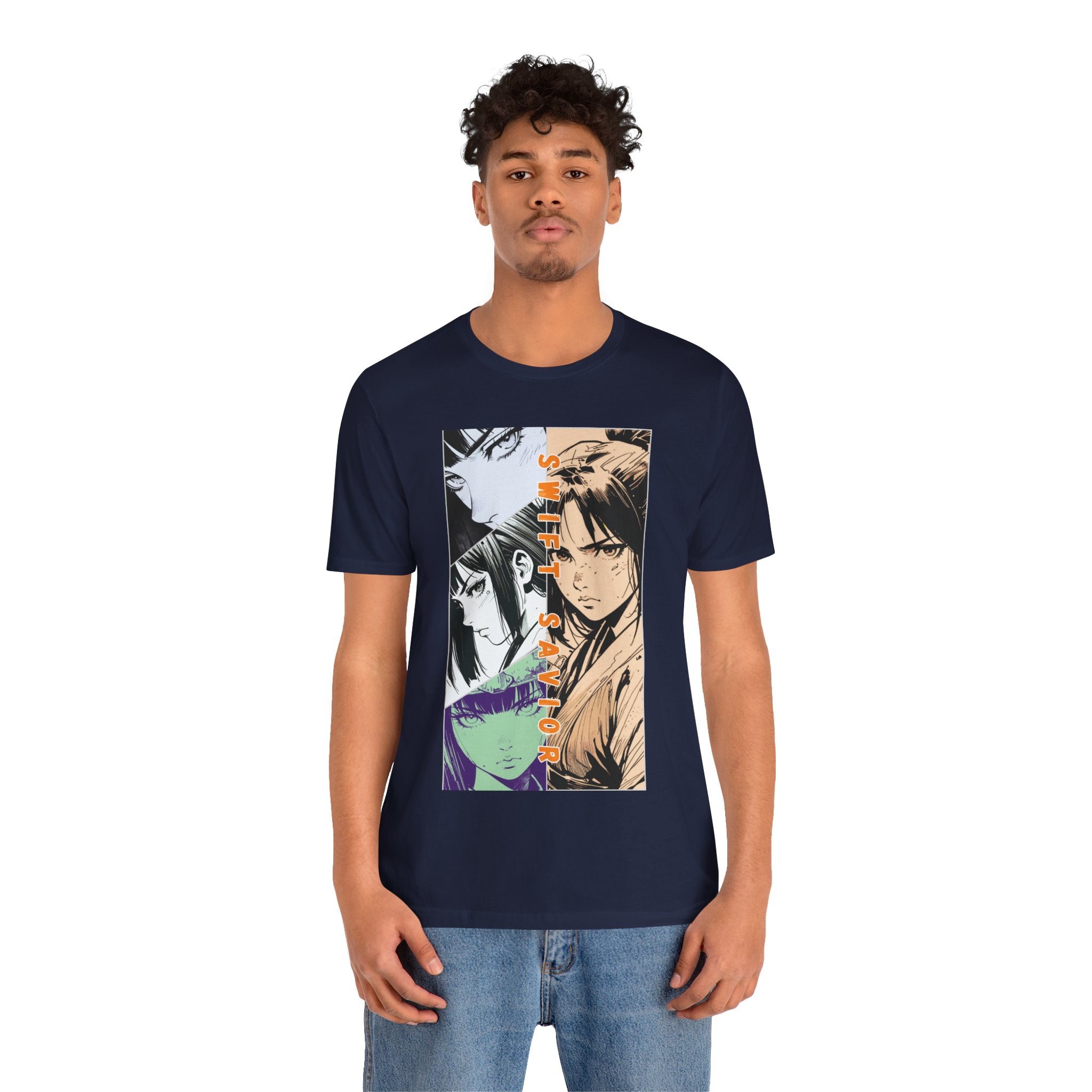 Anime Silent Hero T-shirt - Swift Savior