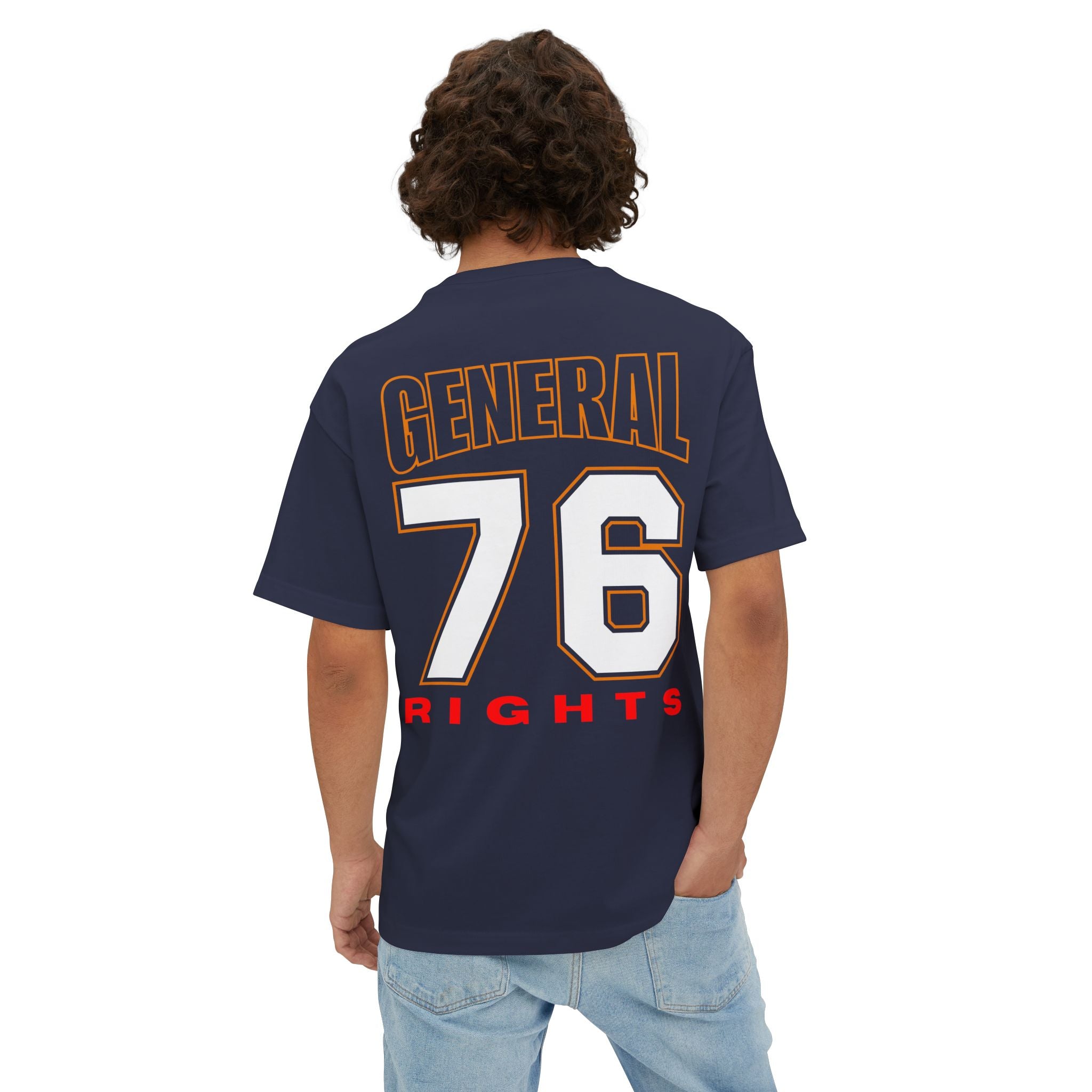General Numbered Streetwear Box T-shirt Collection - 76 General Rights