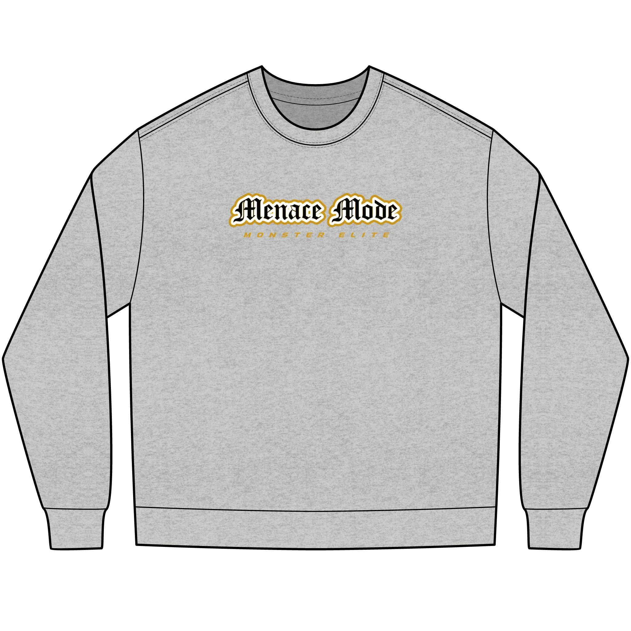 Monstar Elite Long Sleeve T-Shirt Line - Menace Mode