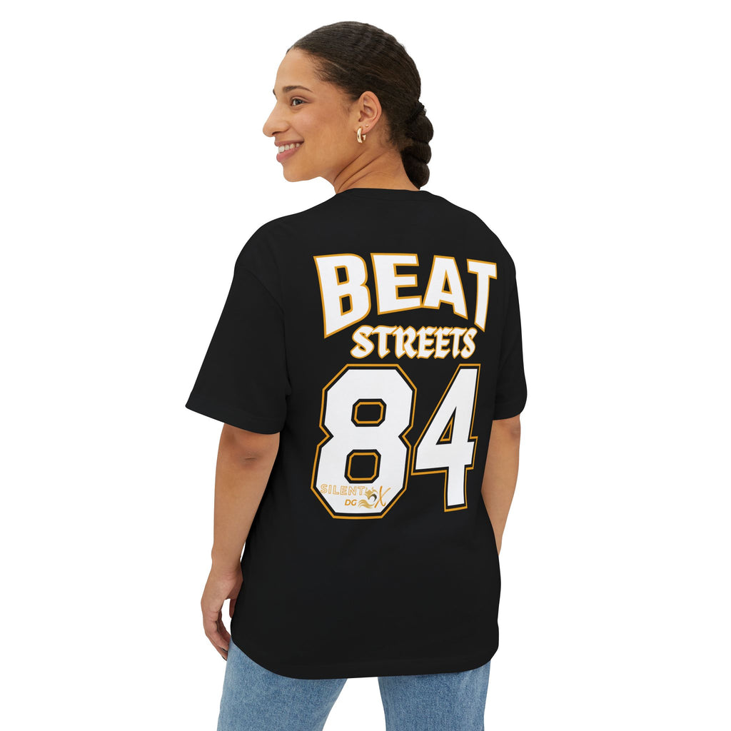 Old School 80's Oversized Casual Streetwear - 84 Beat Streets