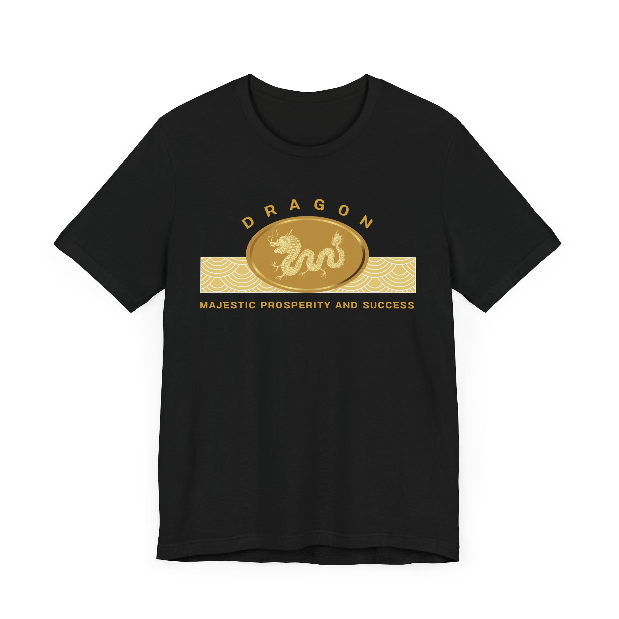 Empowering T-shirt - Zen Dragon Collection Gold Majestic