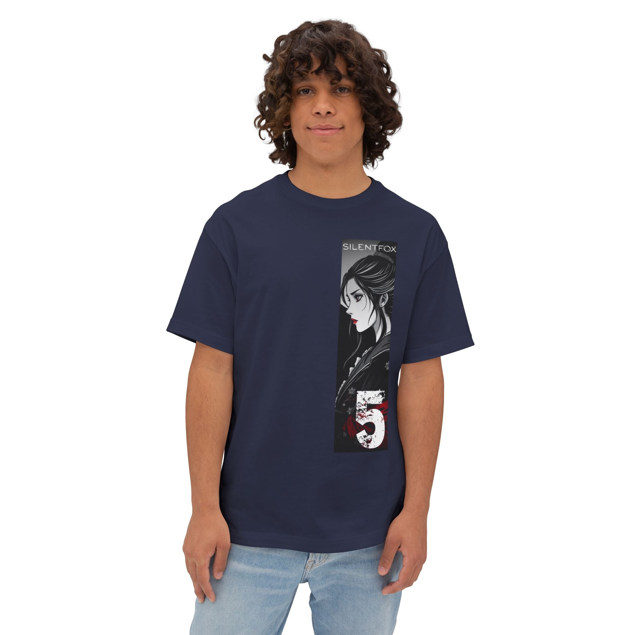 Anime Design Oversize T-shirt - SF Guardian - Dream #5
