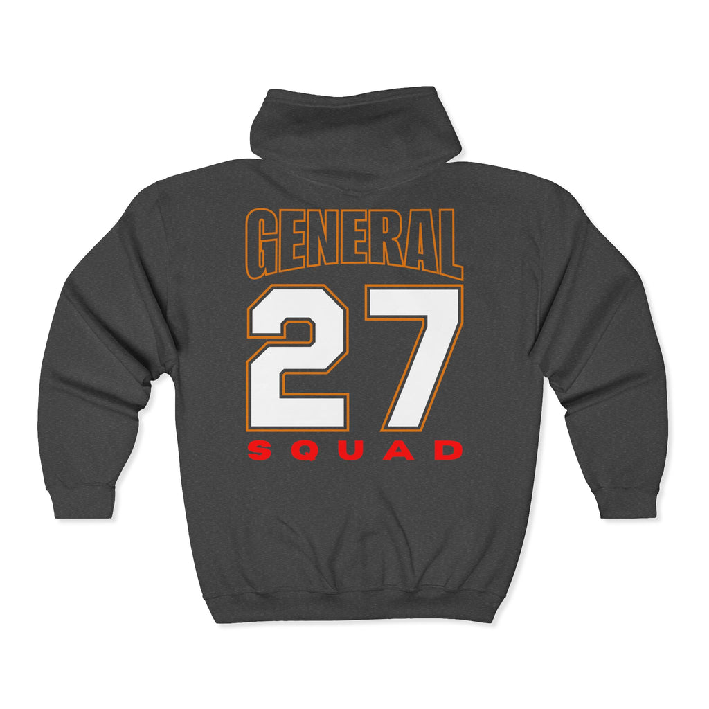 General Numbered Zip Hoodie Collection - 27 General Squad