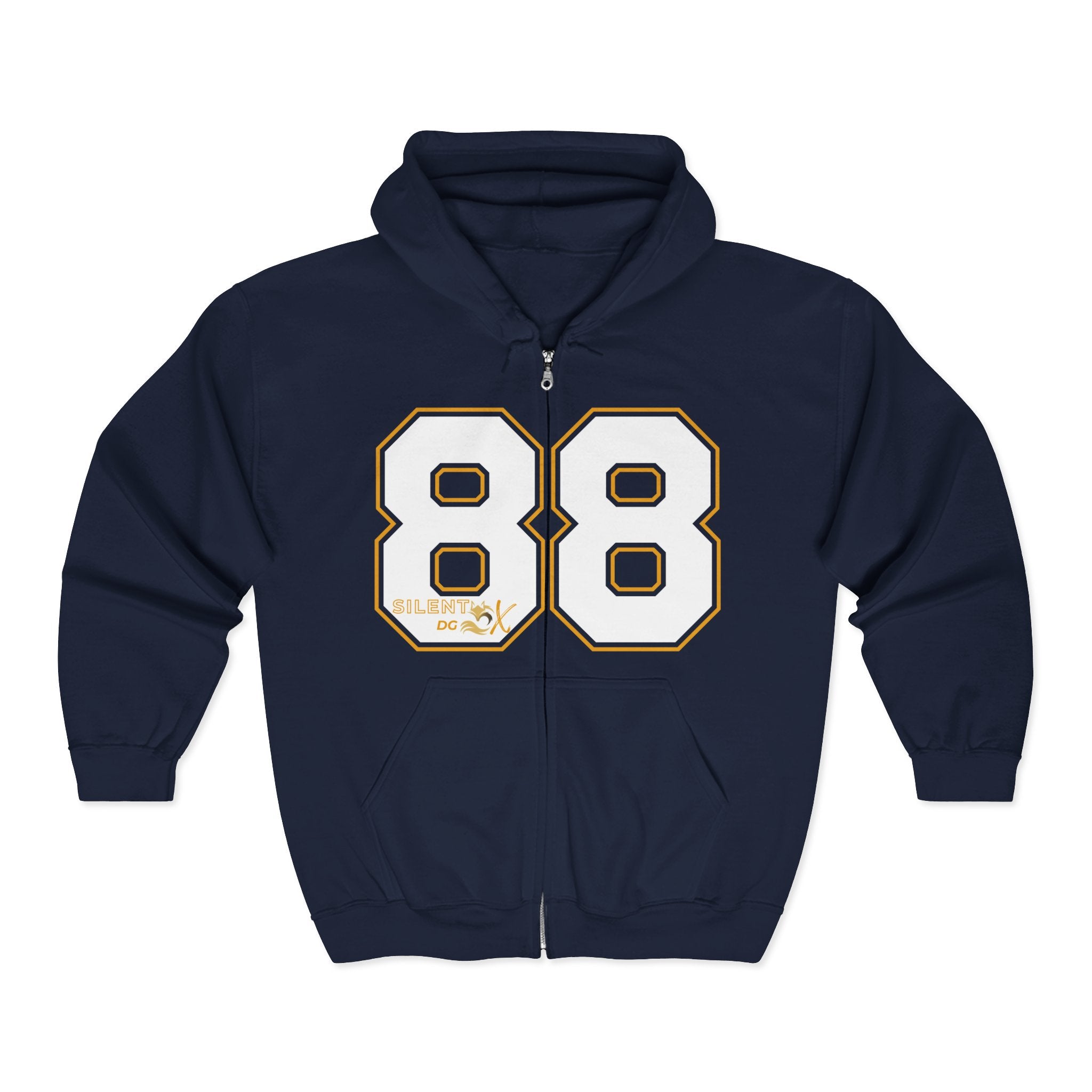Old School 80's Zipped Hoodie Collection - 88 Moon Walker