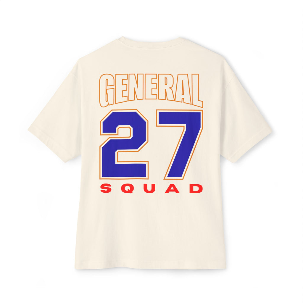 General Numbered Streetwear Box T-shirt Collection - 27 General Squad