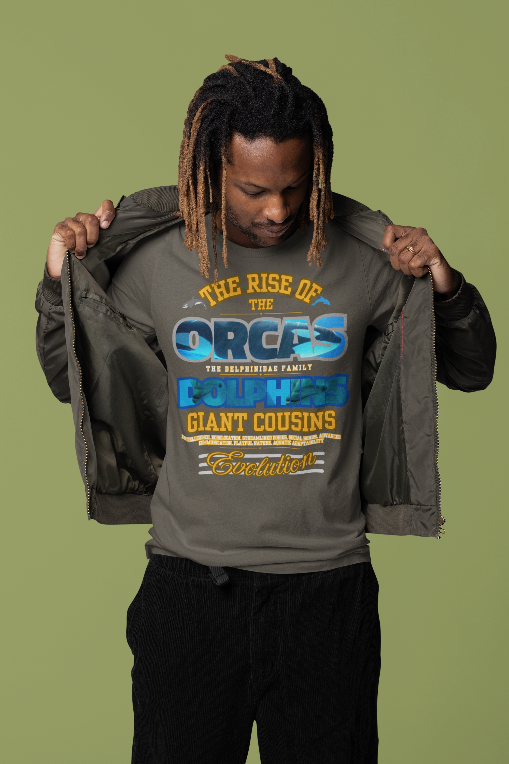 Ocean Marine Awareness Tee - Orca