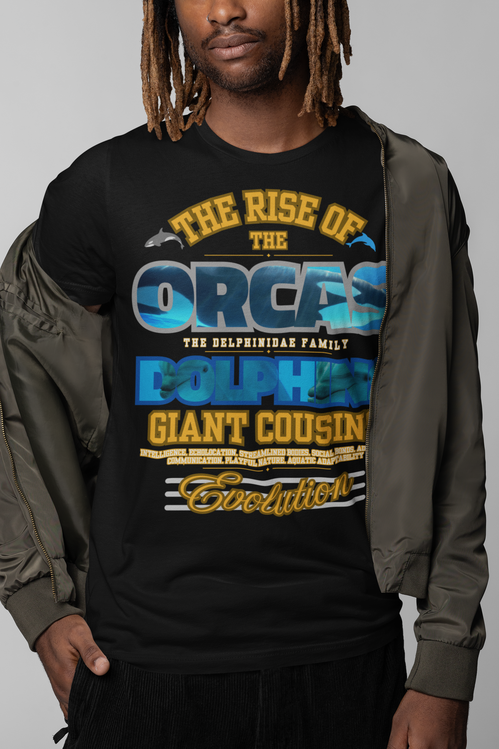Ocean Marine Awareness Tee - Orca