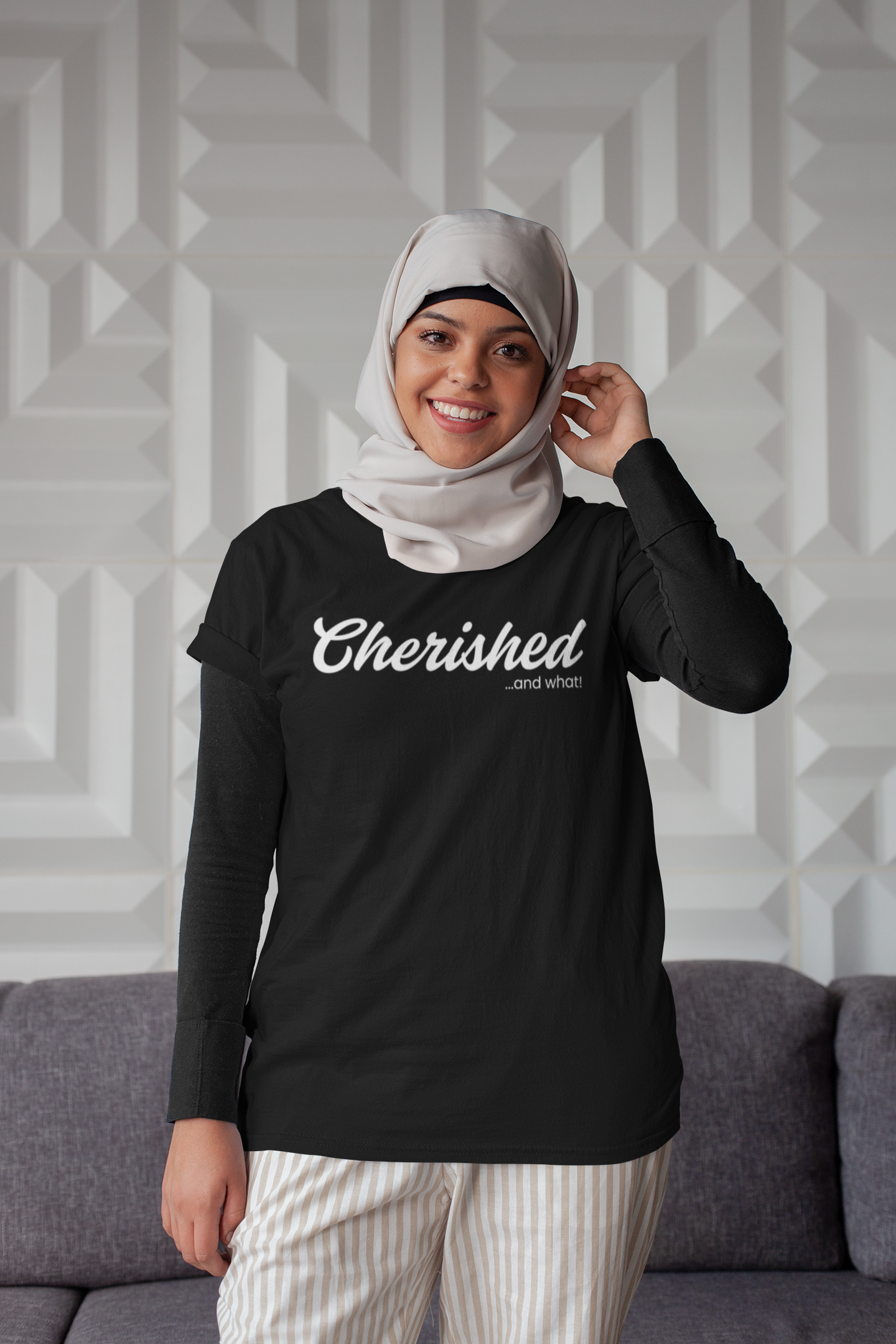 Empowering Tee - And What! Collection - Cherished