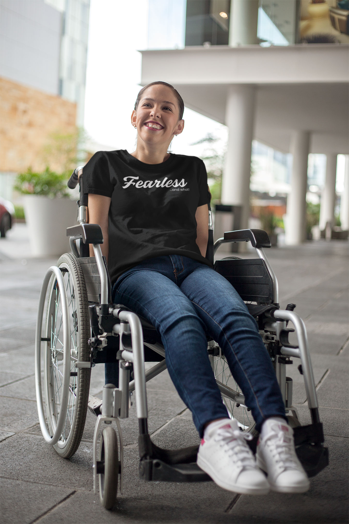 Empowering Tee - And What! Collection - Fearless