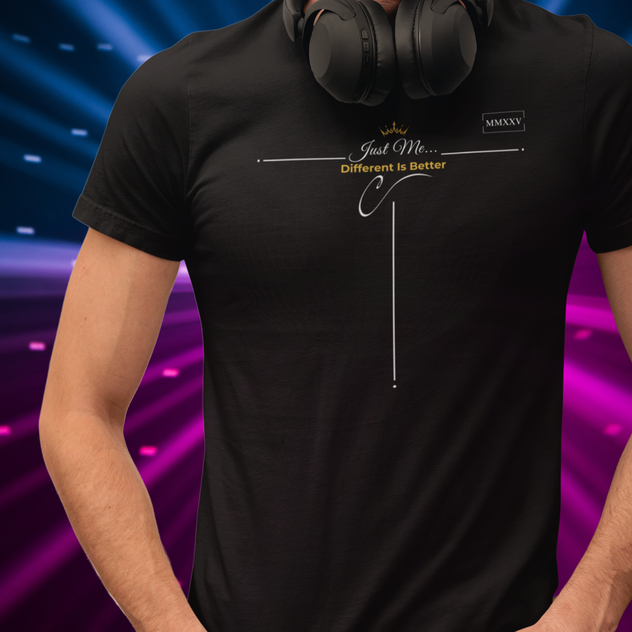 Empowering T-Shirt For Friends & Family - Just Me Collection Tees, Different Is Better