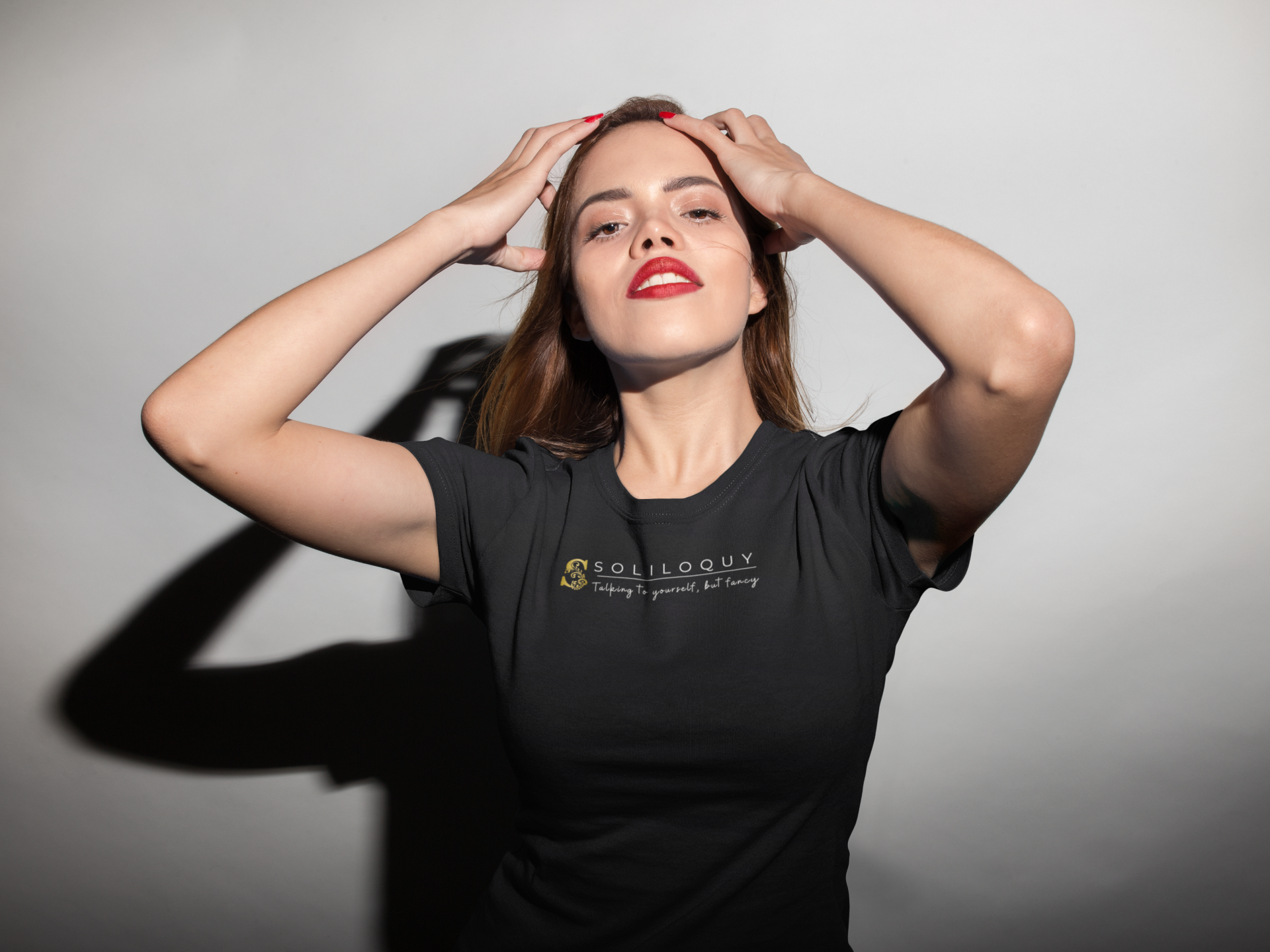 Empowering T-shirt For Friends  & Family - Verbal Vogue Tee Collection SOLILOQUY