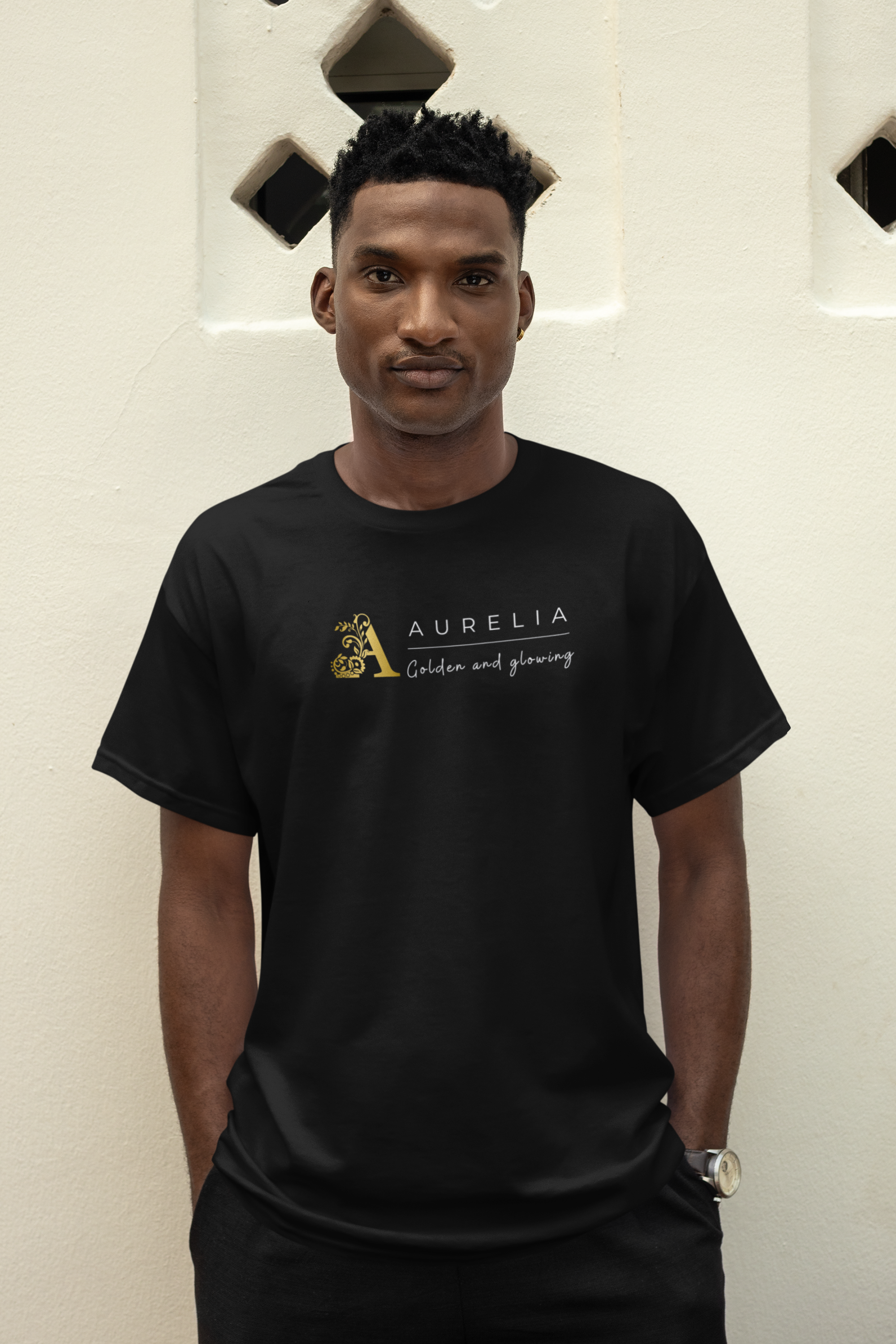 Empowering T-shirt For Friends  & Family - Verbal Vogue Tee Collection AURELIA