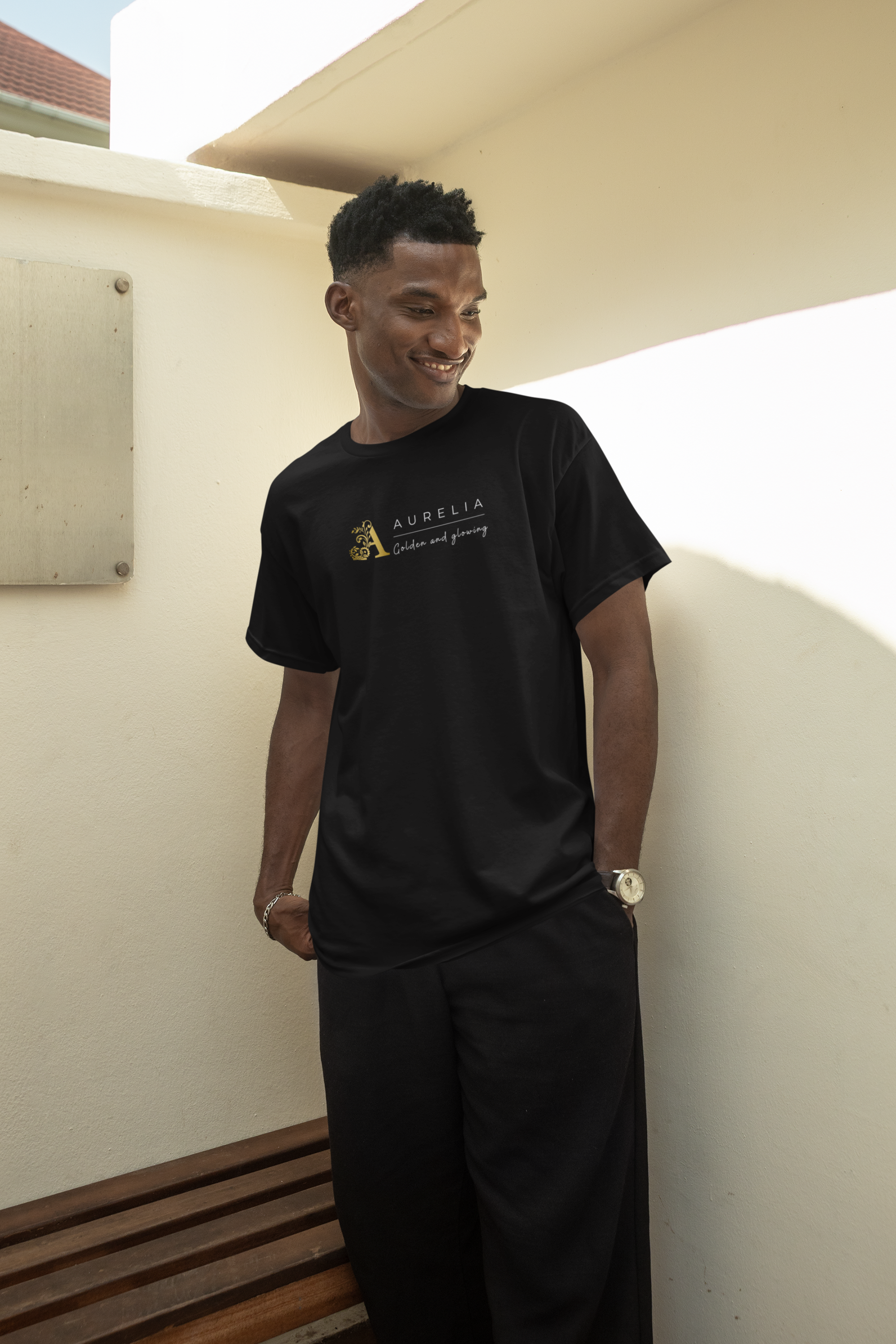 Empowering T-shirt For Friends  & Family - Verbal Vogue Tee Collection AURELIA