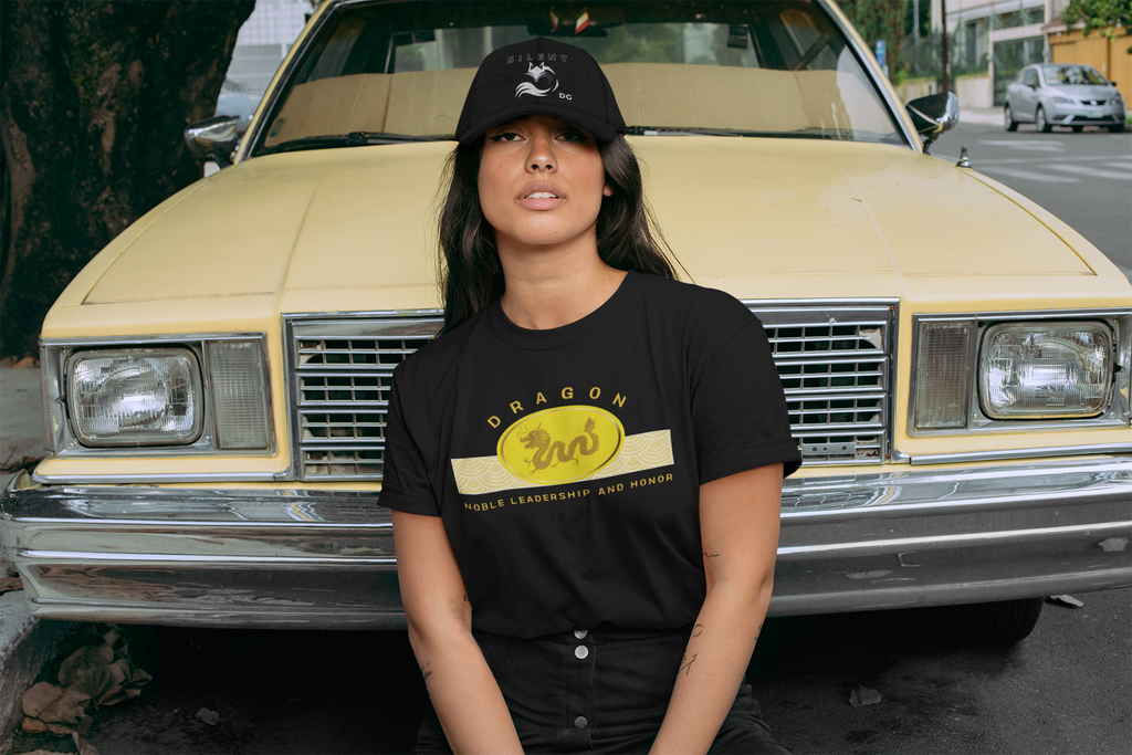 Empowering T-shirt - Zen Dragon Collection Yellow Noble