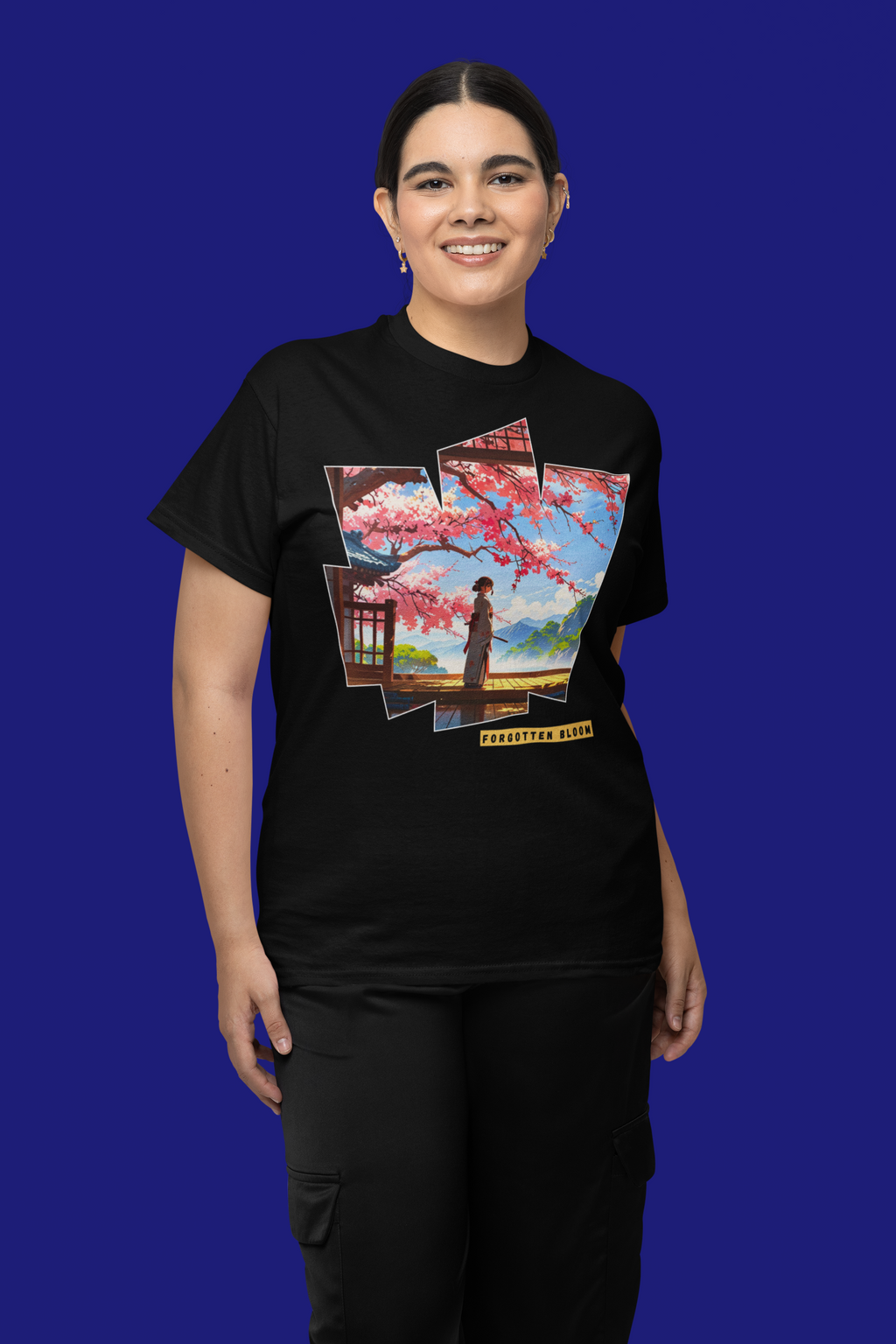 Anime Solace T-shirt - Forgotten Bloom