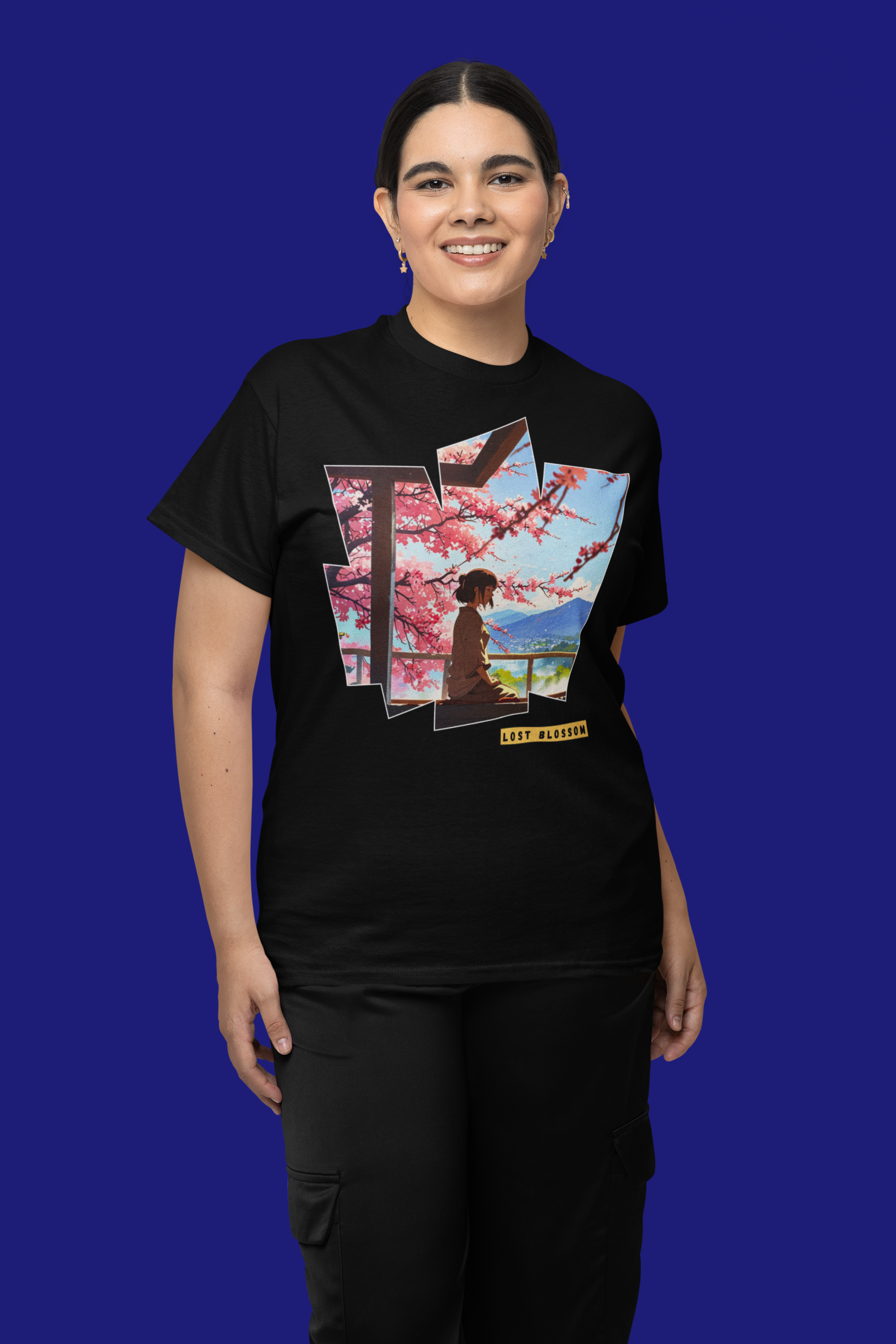 Anime Solace T-shirt - Lost Blossom
