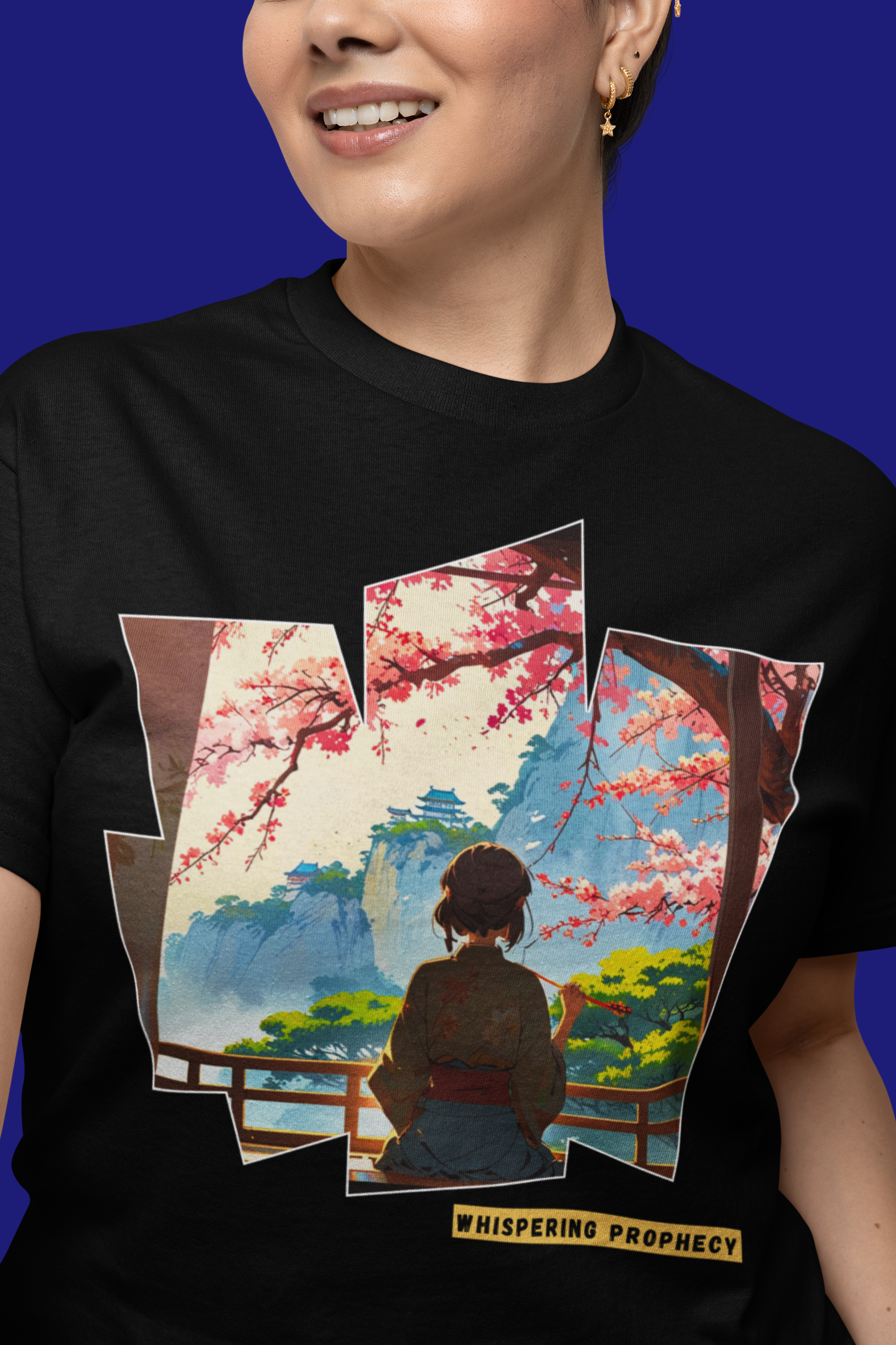 Anime Solace T-shirt - Whispering Prophecy