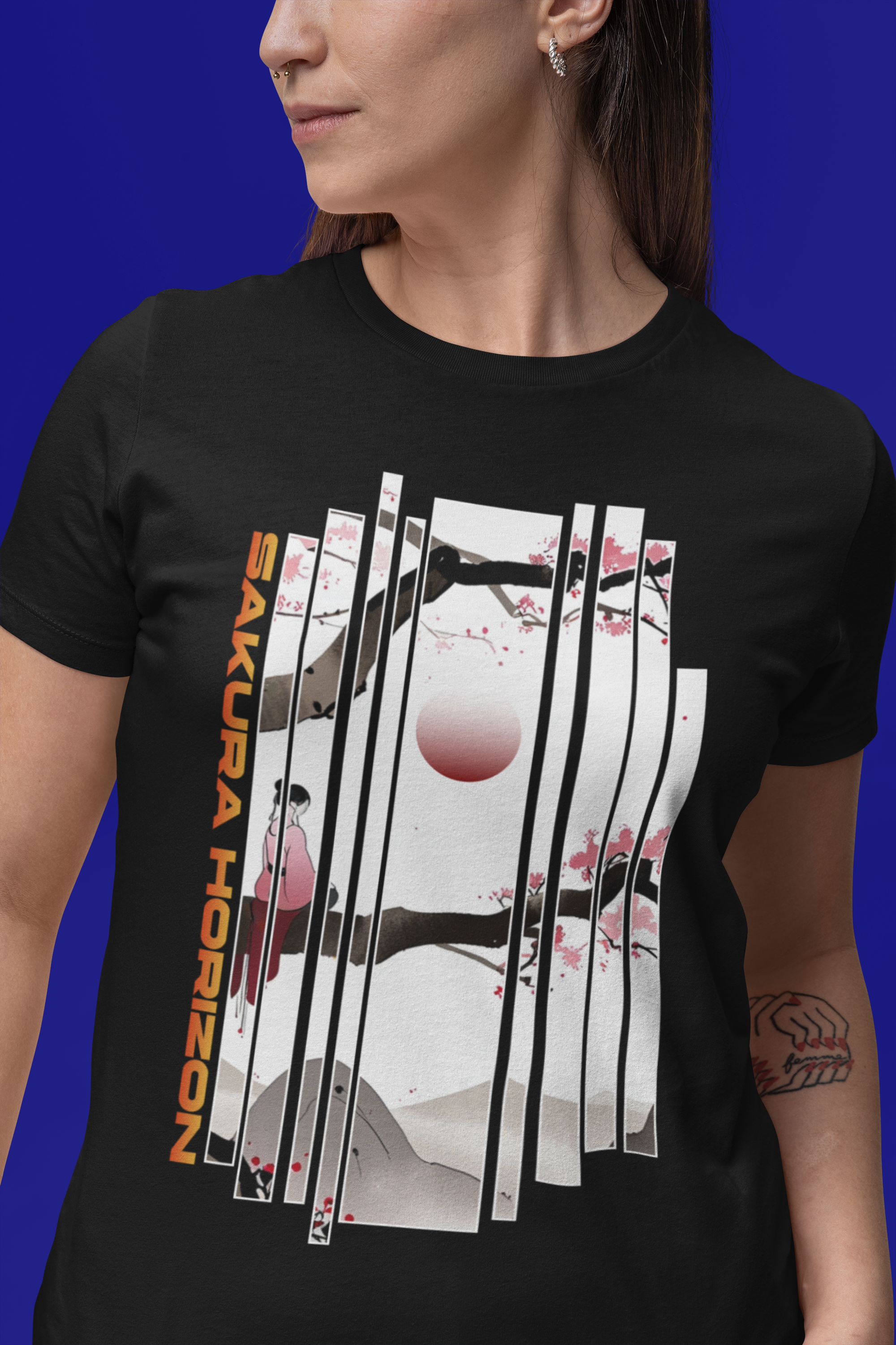 Anime Sakura T-shirt - Sakura Horizon