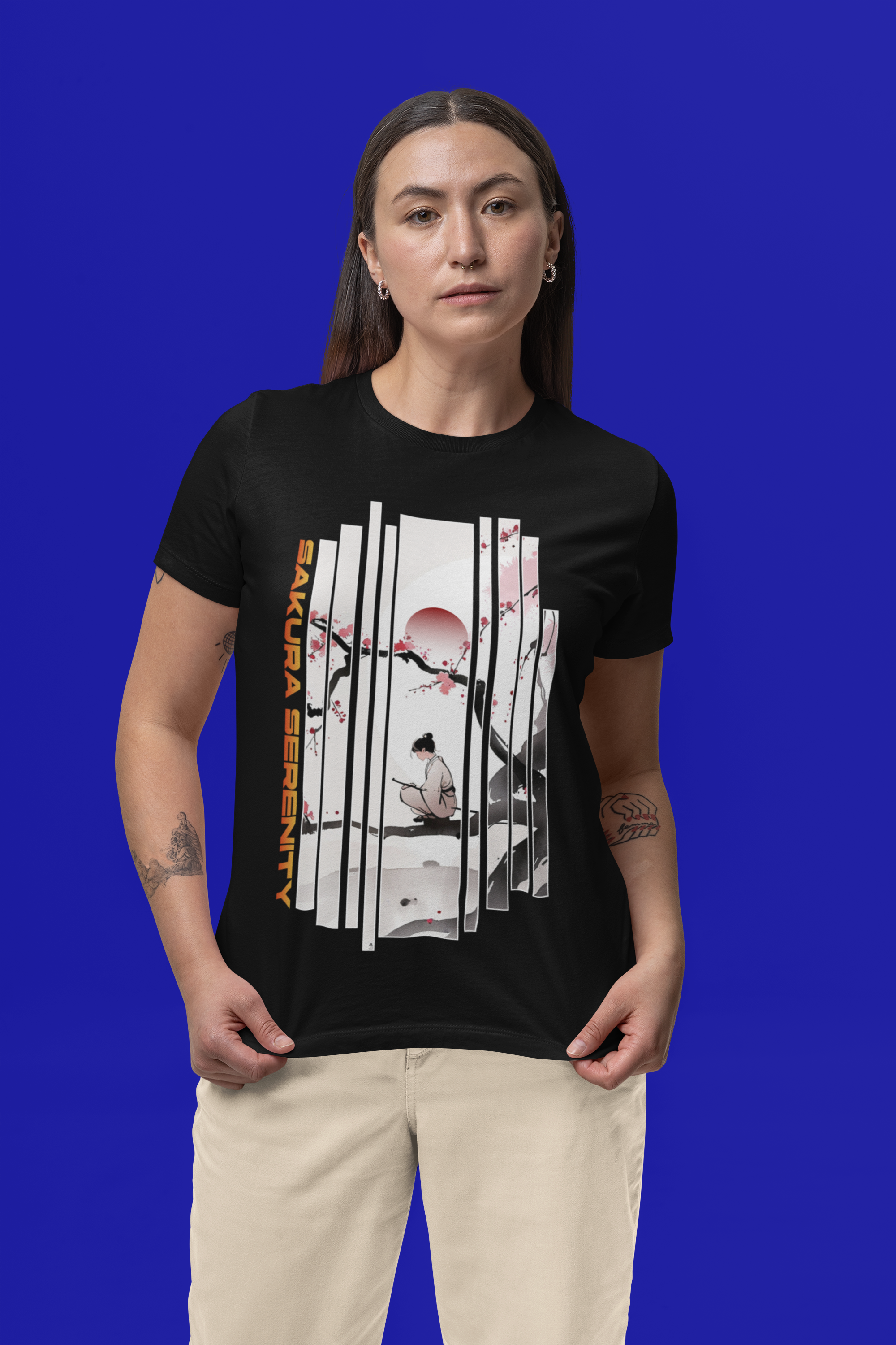 Anime Sakura T-shirt - Sakura Serenity