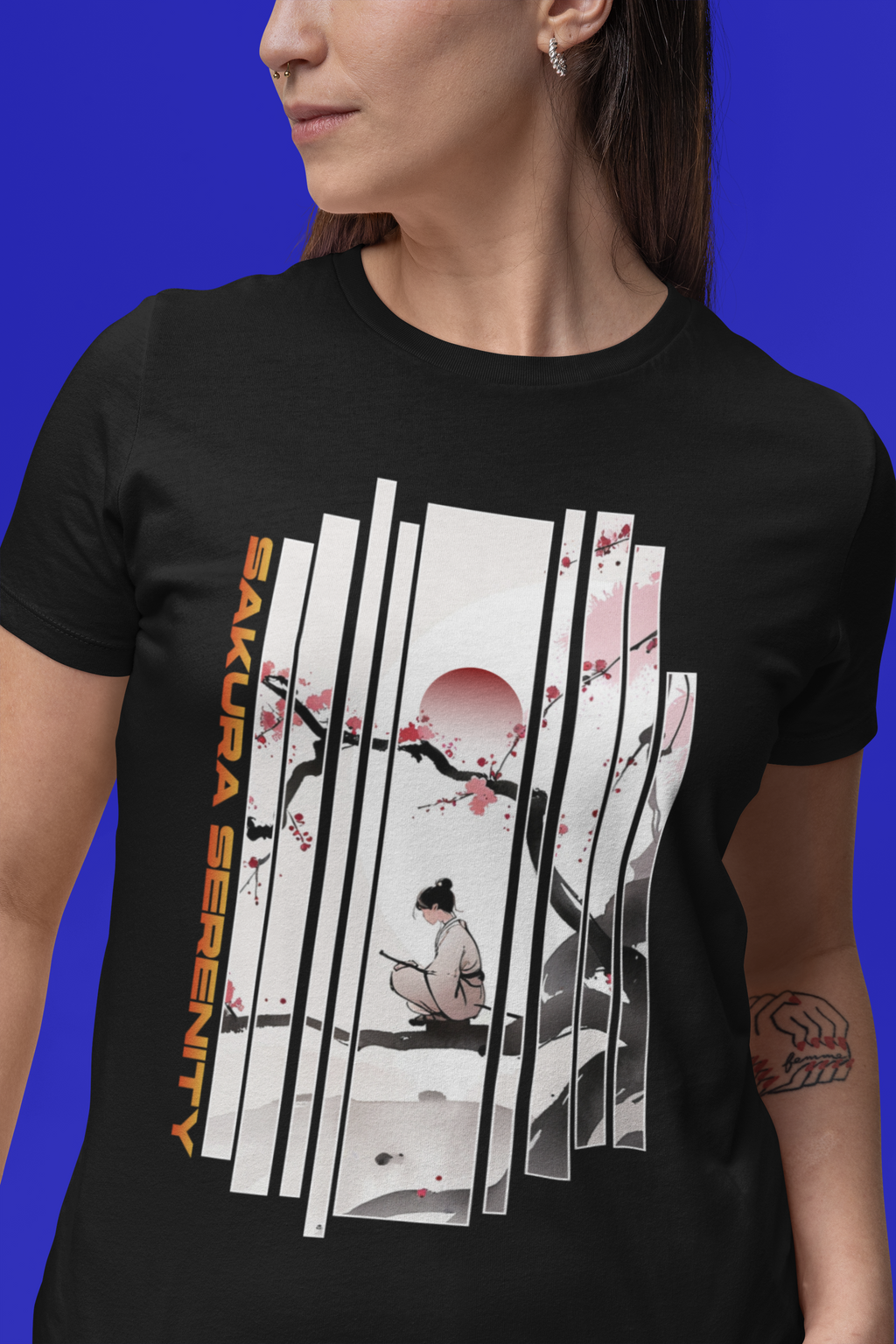 Anime Sakura T-shirt - Sakura Serenity