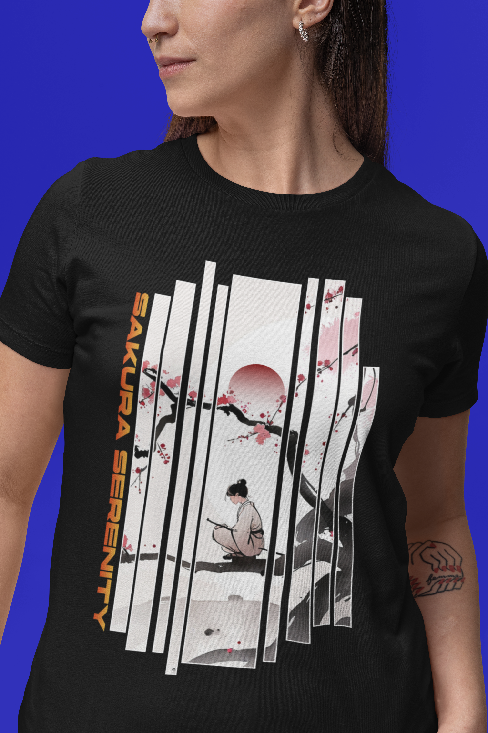 Anime Sakura T-shirt - Sakura Serenity