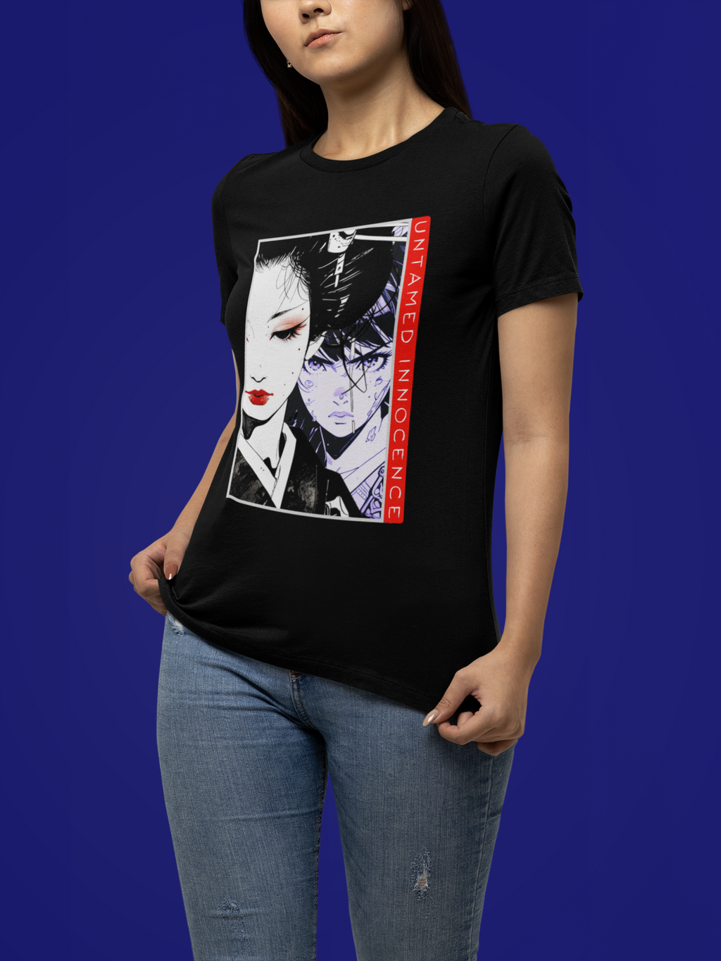 Anime Good Bad T-shirt - Untamed Innocence