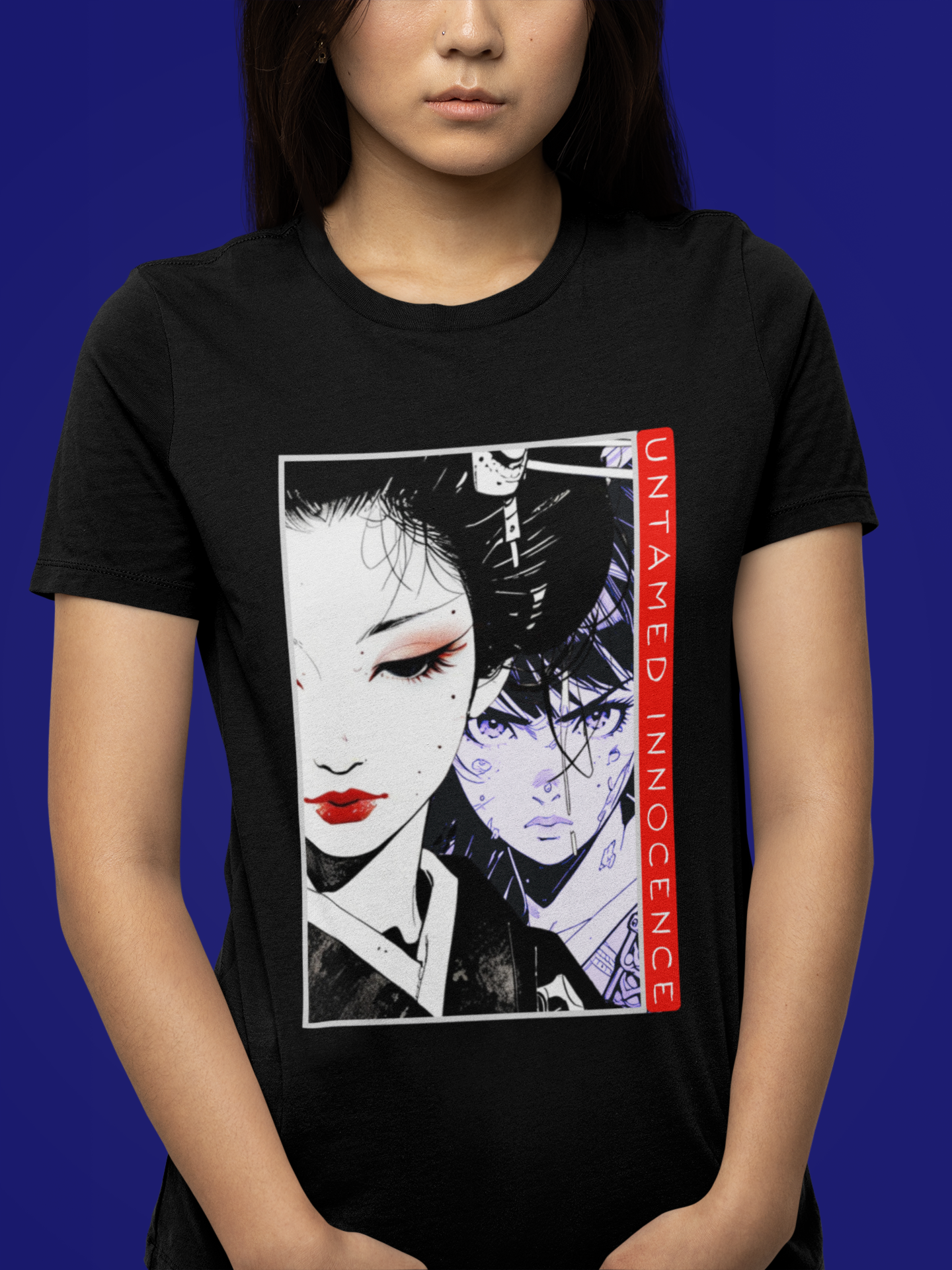 Anime Good Bad T-shirt - Untamed Innocence