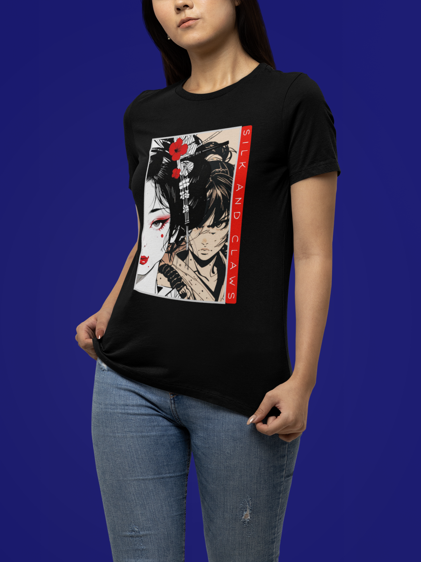 Anime Good Bad T-shirt - Silk And Claws