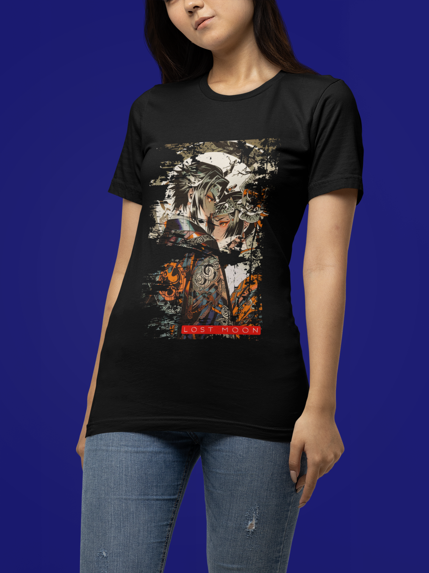 Anime Moon T-Shirt - Lost Moon Tee