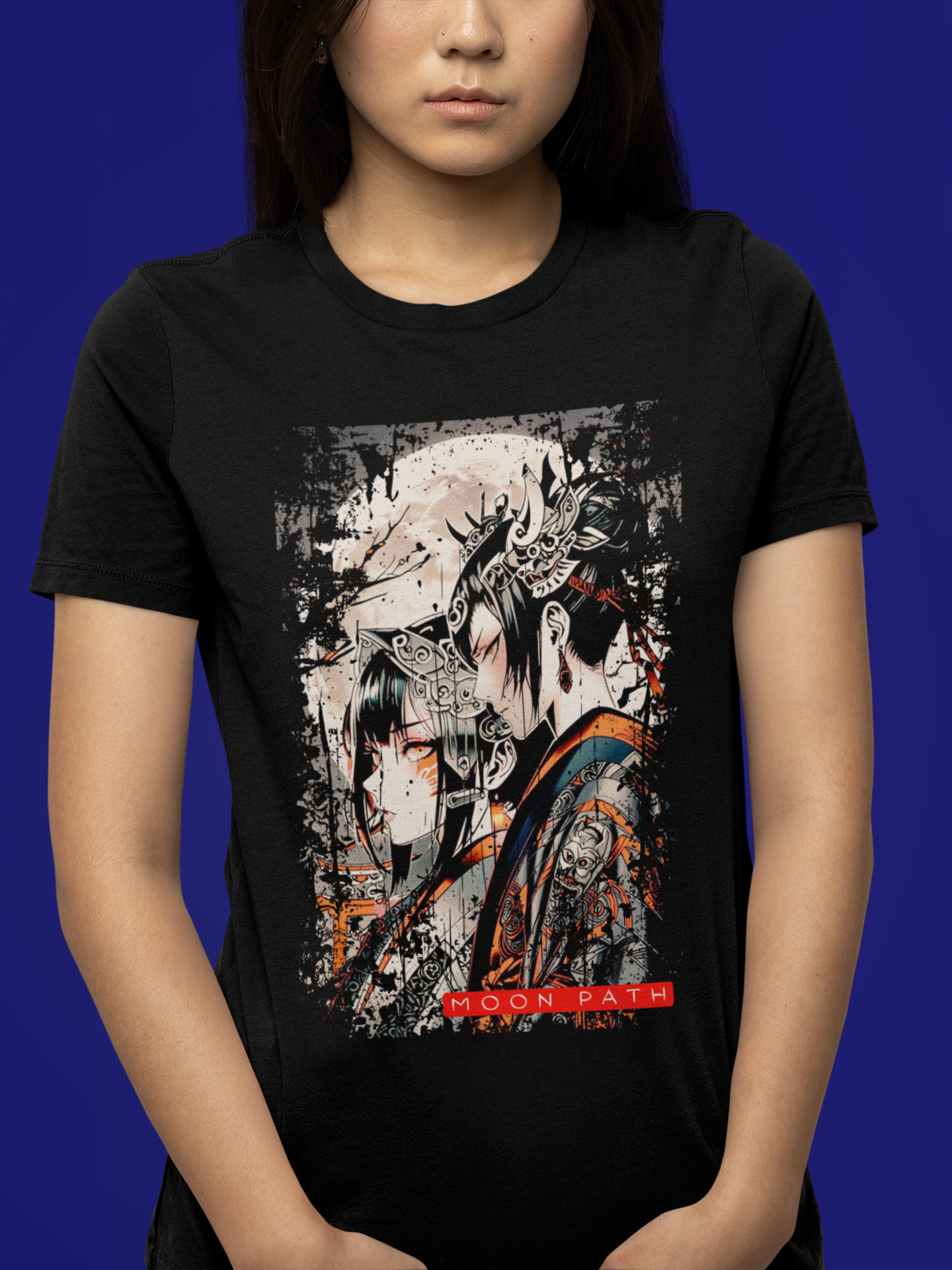 Anime Moon T-Shirt - Moon Path Tee