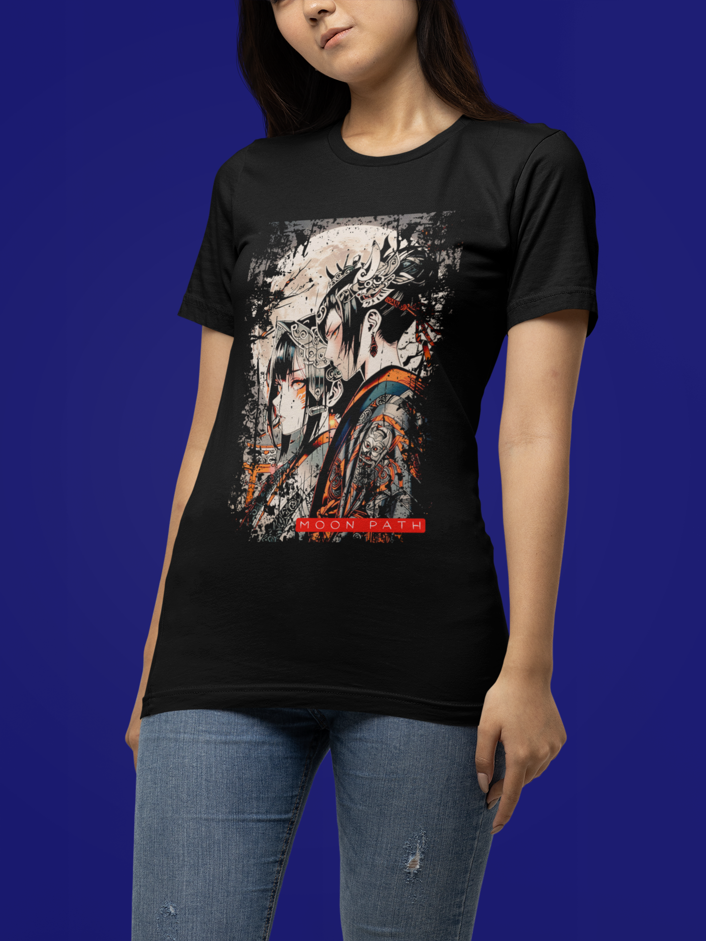 Anime Moon T-Shirt - Moon Path Tee
