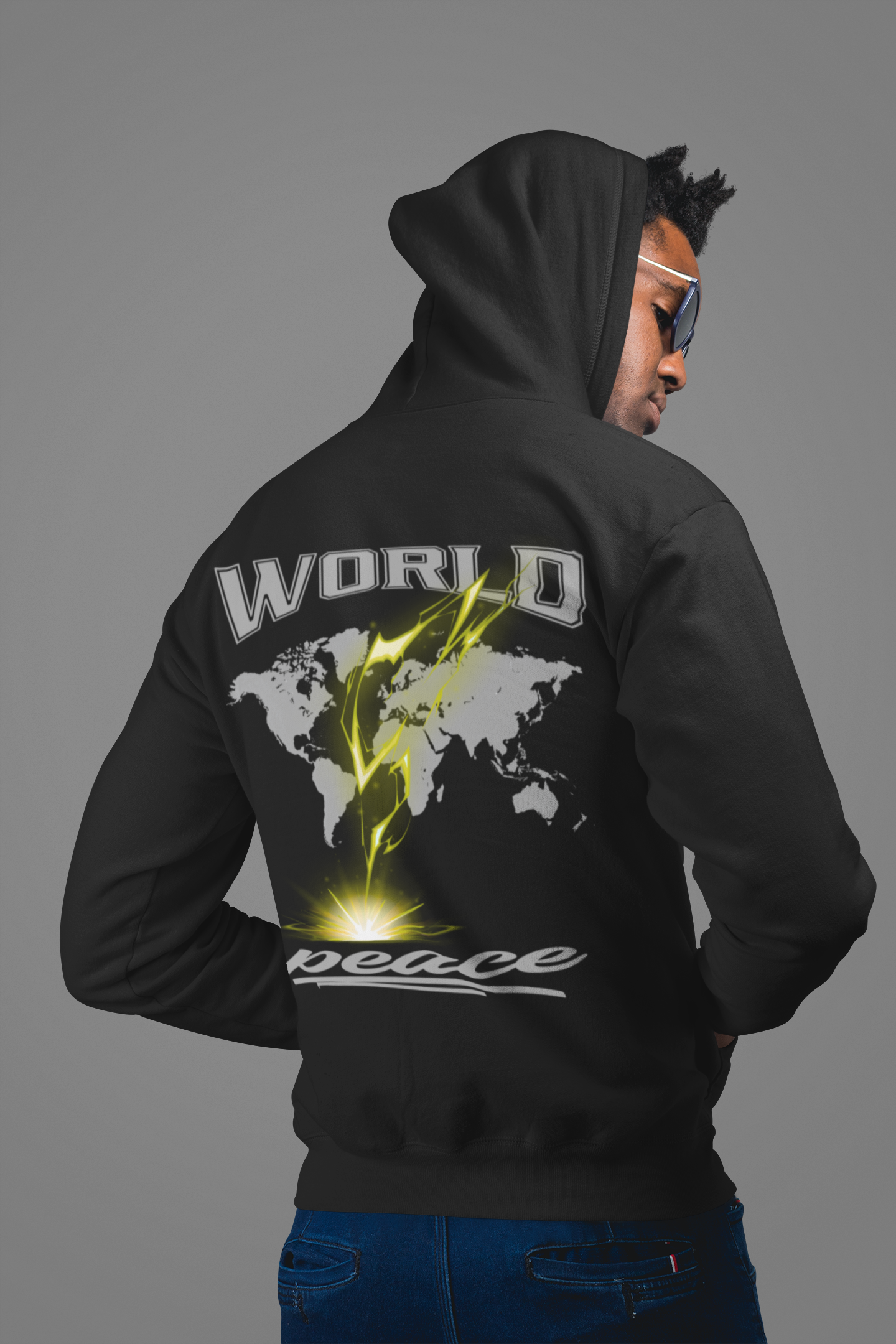 World Hoodie Zipper Collection - World Peace