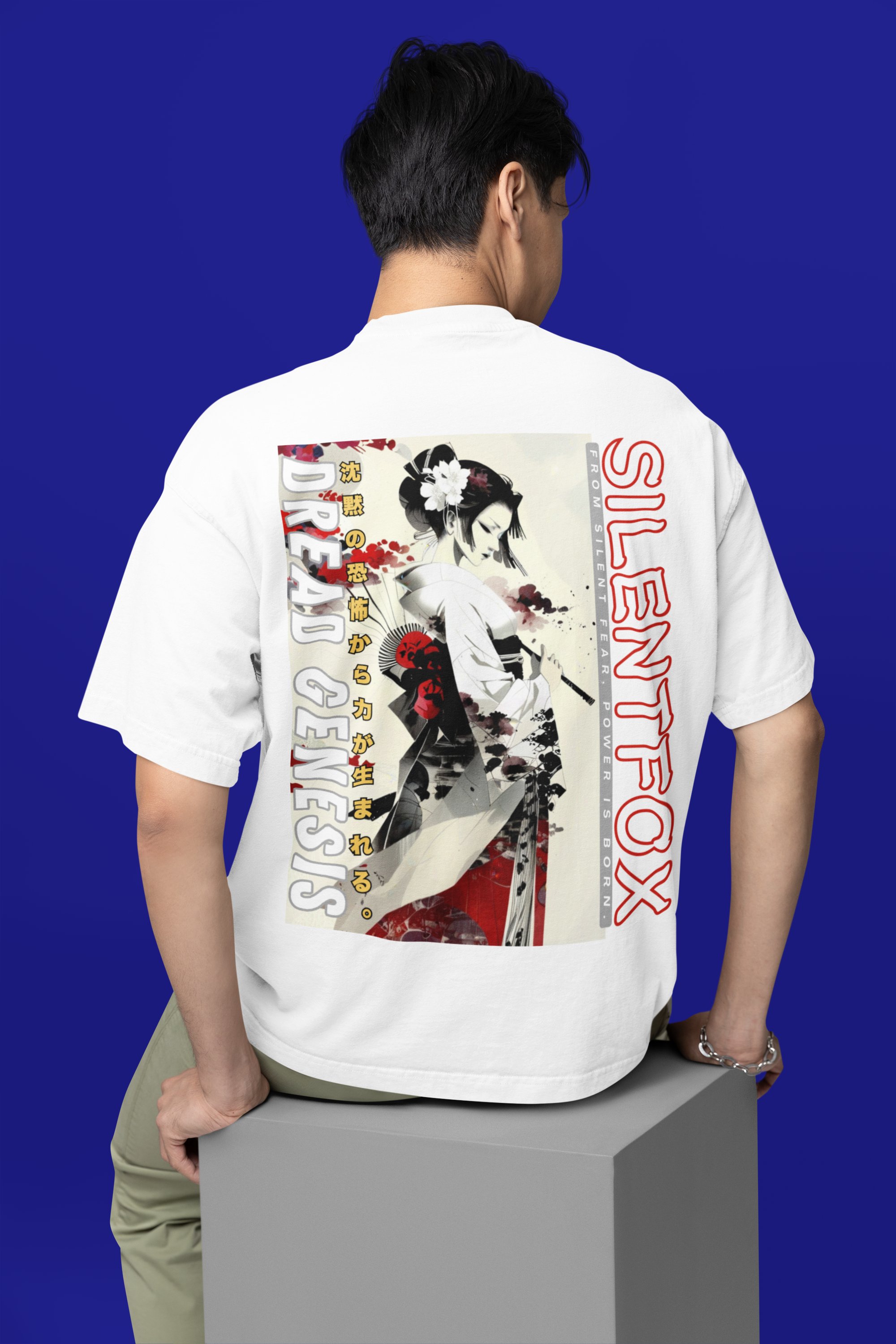 Anime Design Oversize T-shirt - SF Dread Genesis