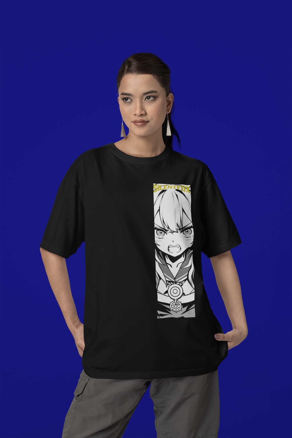 Anime Blurb Casual Streetwear T-shirt - Boo Hoo