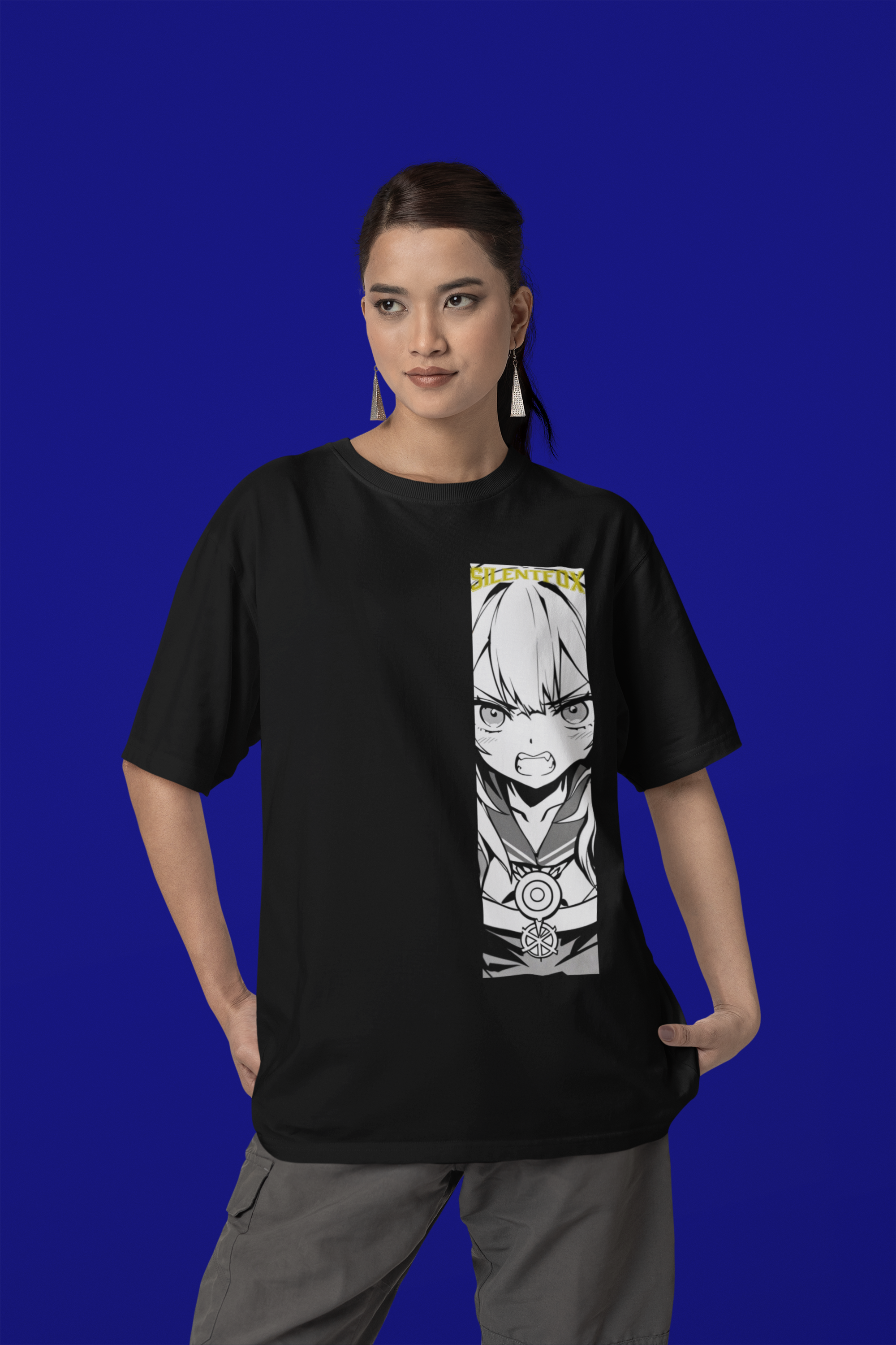 Anime Blurb Casual Streetwear T-shirt - Boo Hoo