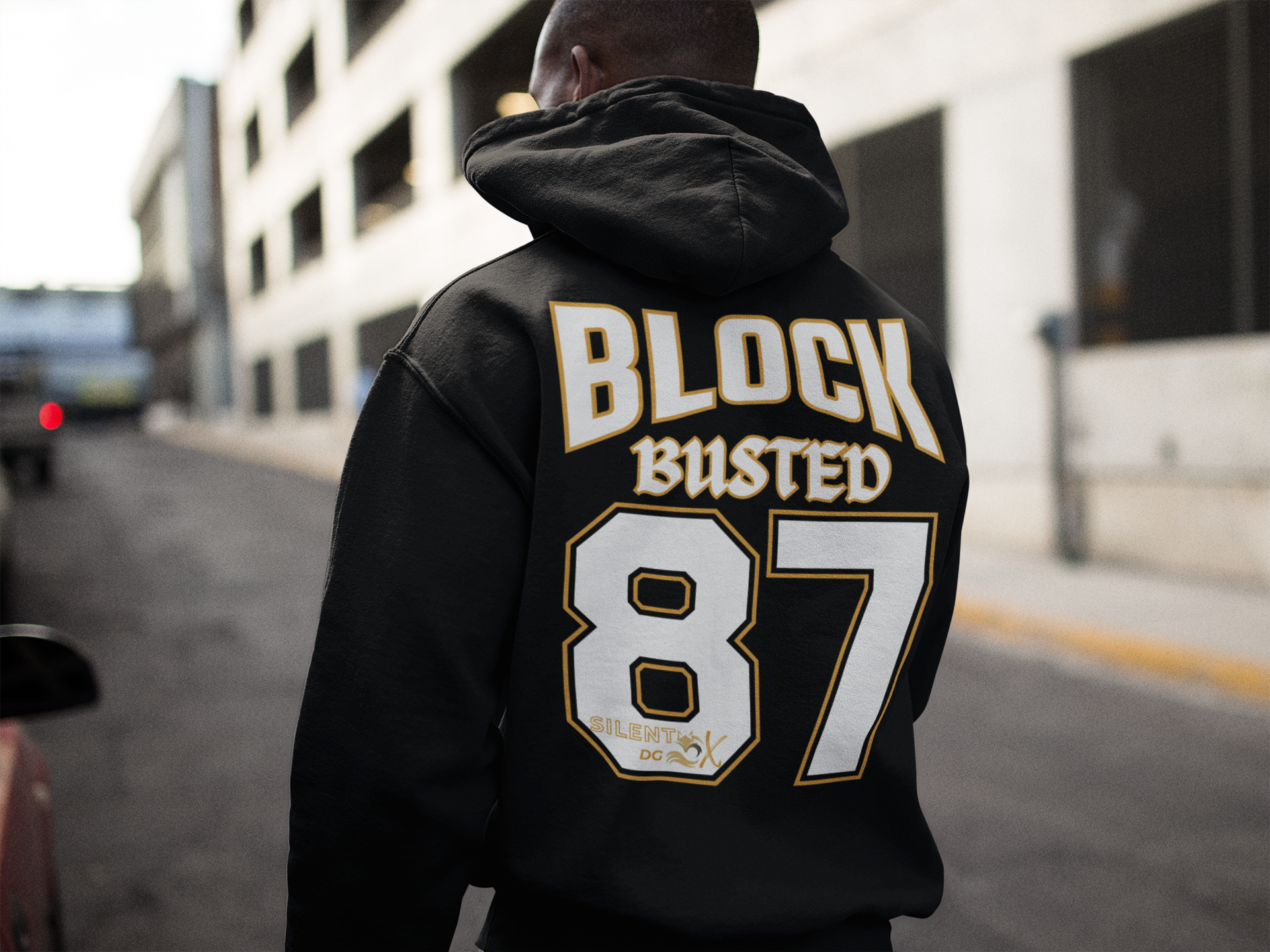 Old School 80's Zipped Hoodie Collection - 87 Block Busted