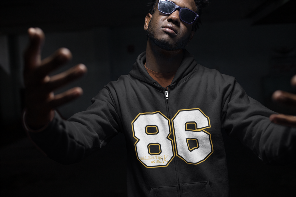 Old School 80's Zipped Hoodie Collection - 86 Rock Steady