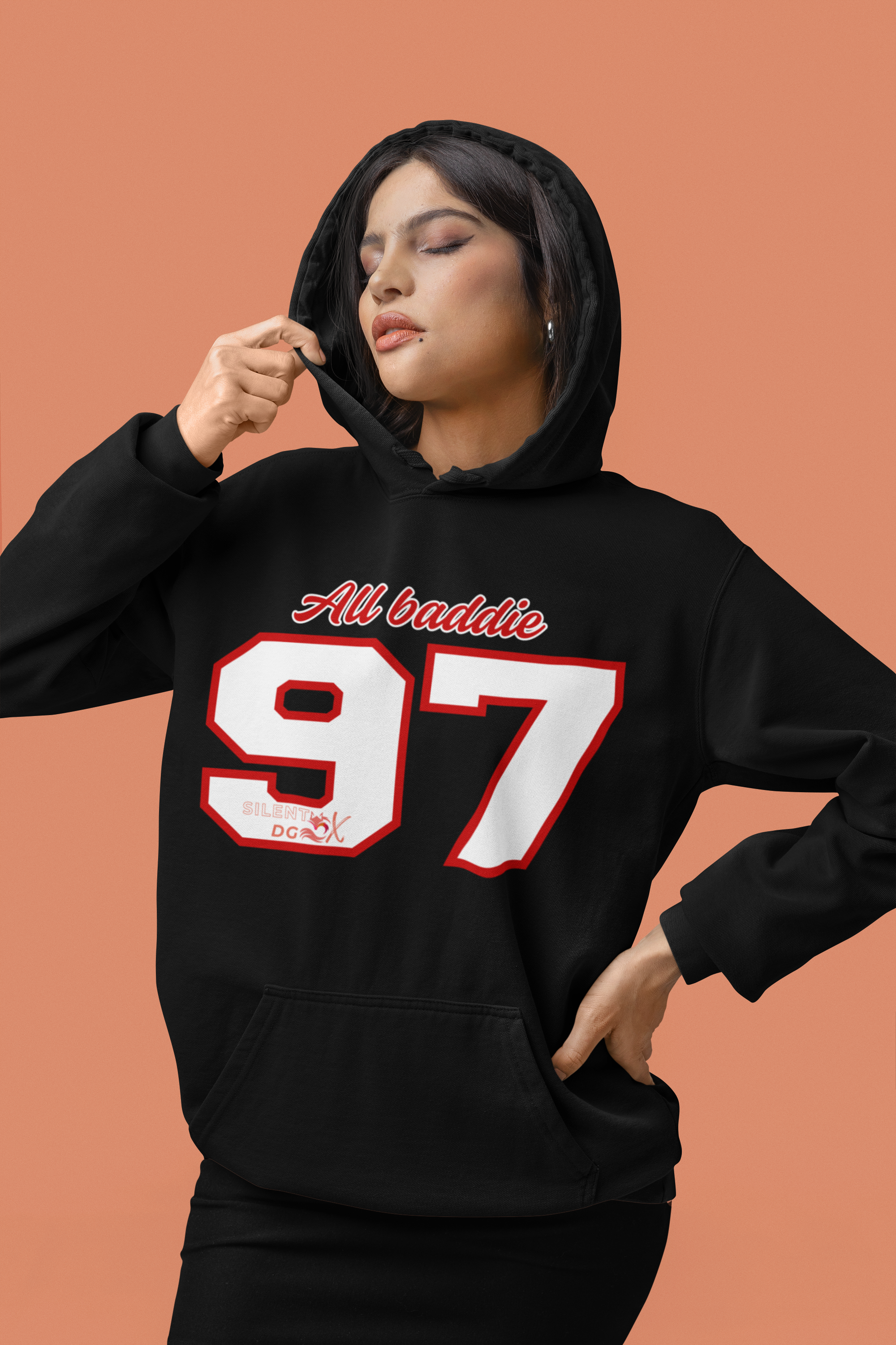 Good Vibes 90s Hoodie Collection - 97 All Baddie