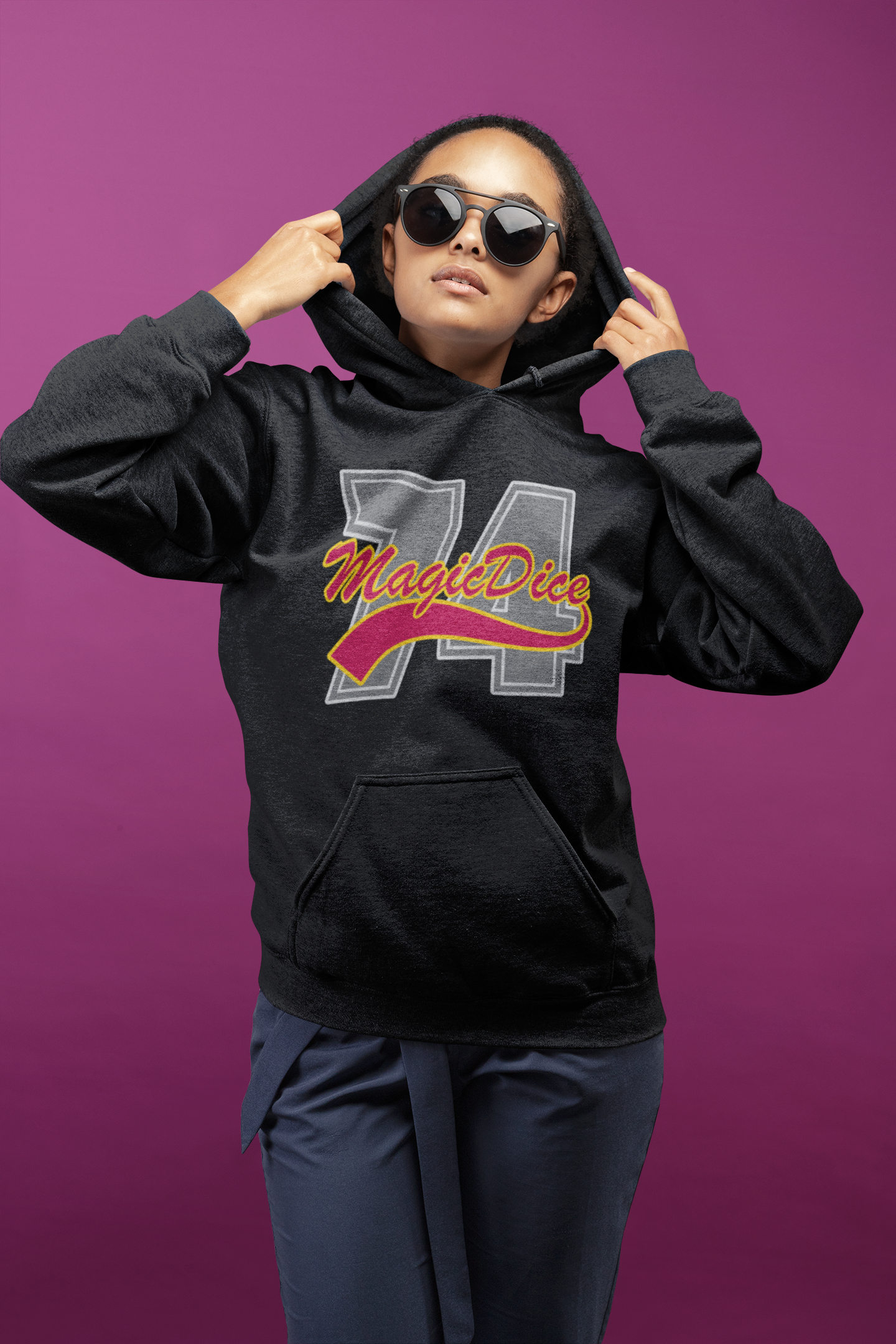 Winners 70s Hoodie Collection - 74 Magic Dice