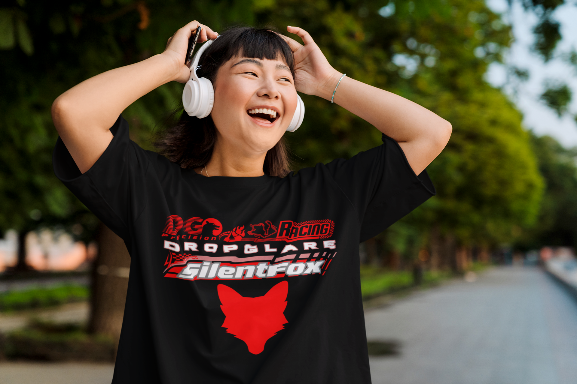 Red Fox Racing Box Tee Collection - SF Drop Glare