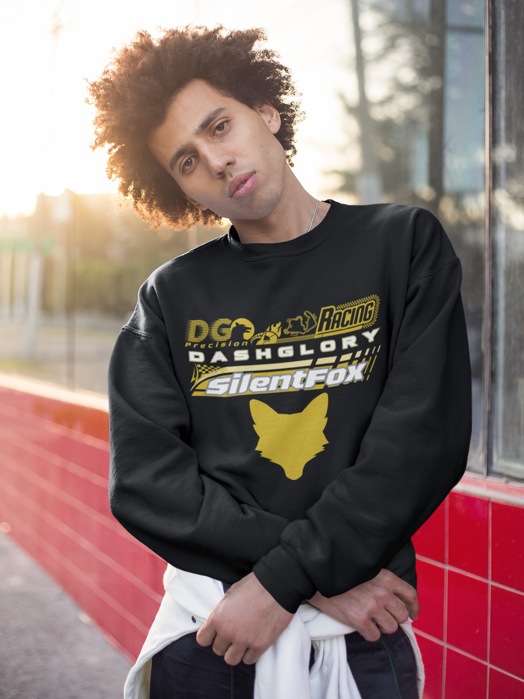 Yellow Fox Racing Sweatshirt Collection - SF Dash Glory